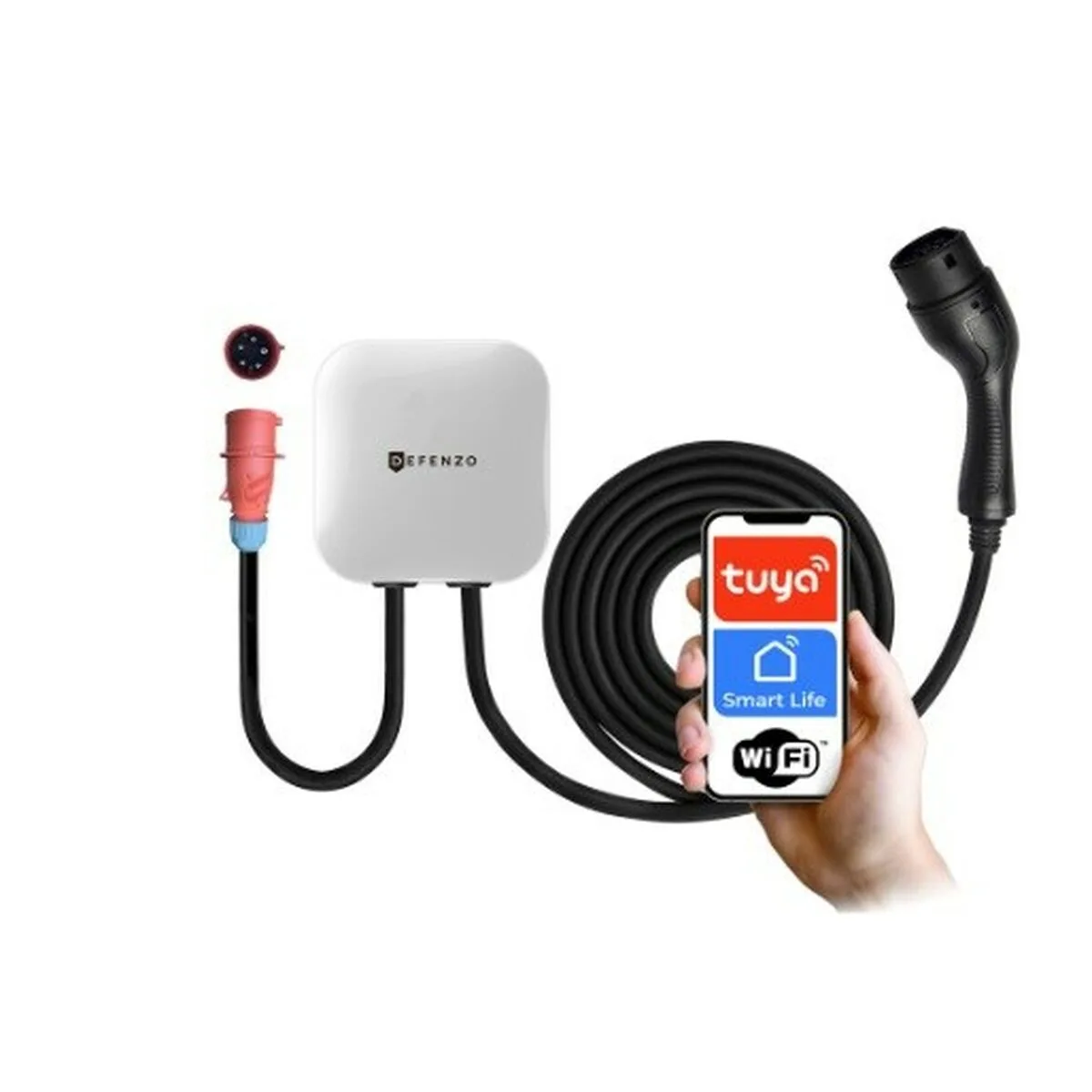 CABLE USB DEFENZO DEF1018 BLANCO