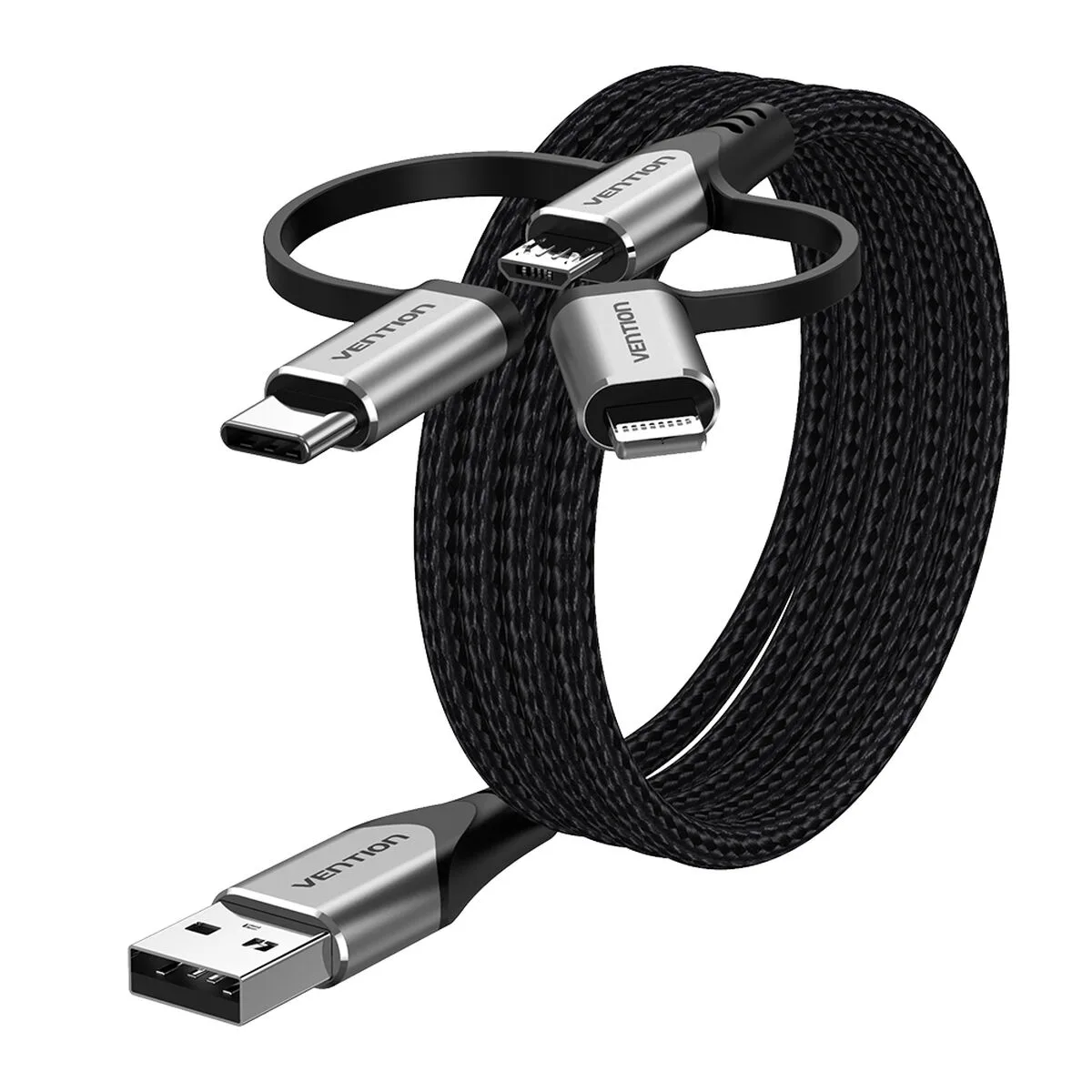 CABLE USB VENTION CQJHF 1 M GRIS