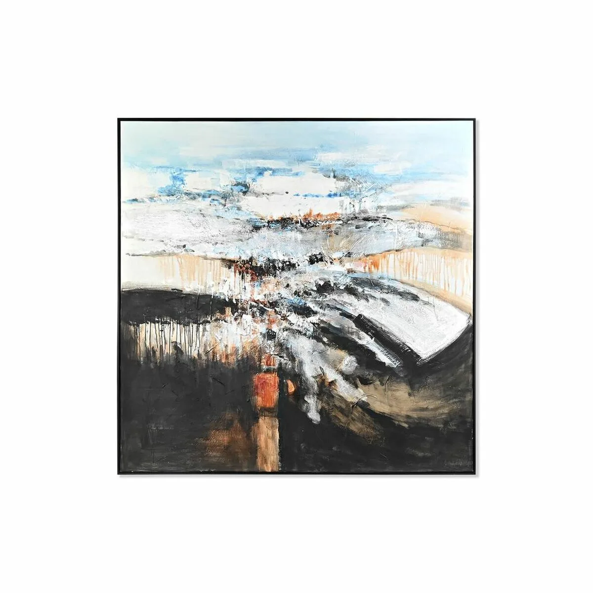 CUADRO DKD HOME DECOR ABSTRACTO MODERNO (155 X 5 X 155 CM)