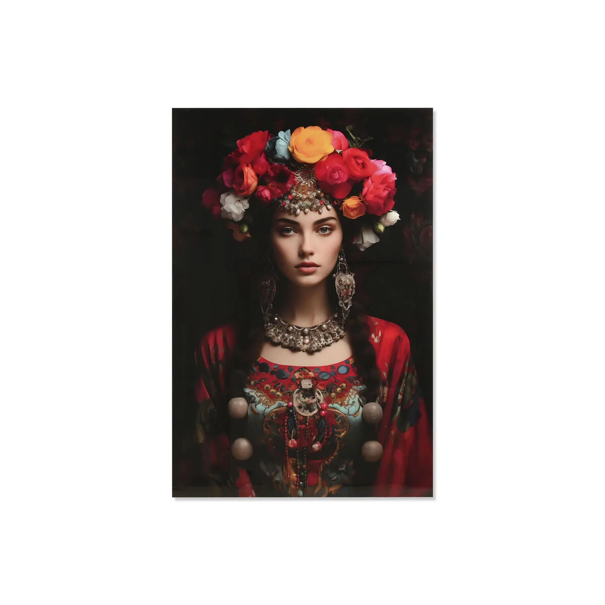 CUADRO HOME ESPRIT IMPRESO 100 X 4 X 150 CM