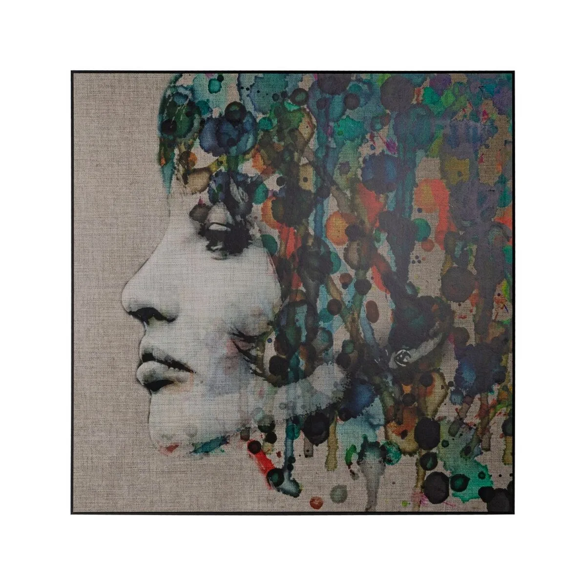 CUADRO MULTICOLOR 100 X 3 X 100 CM