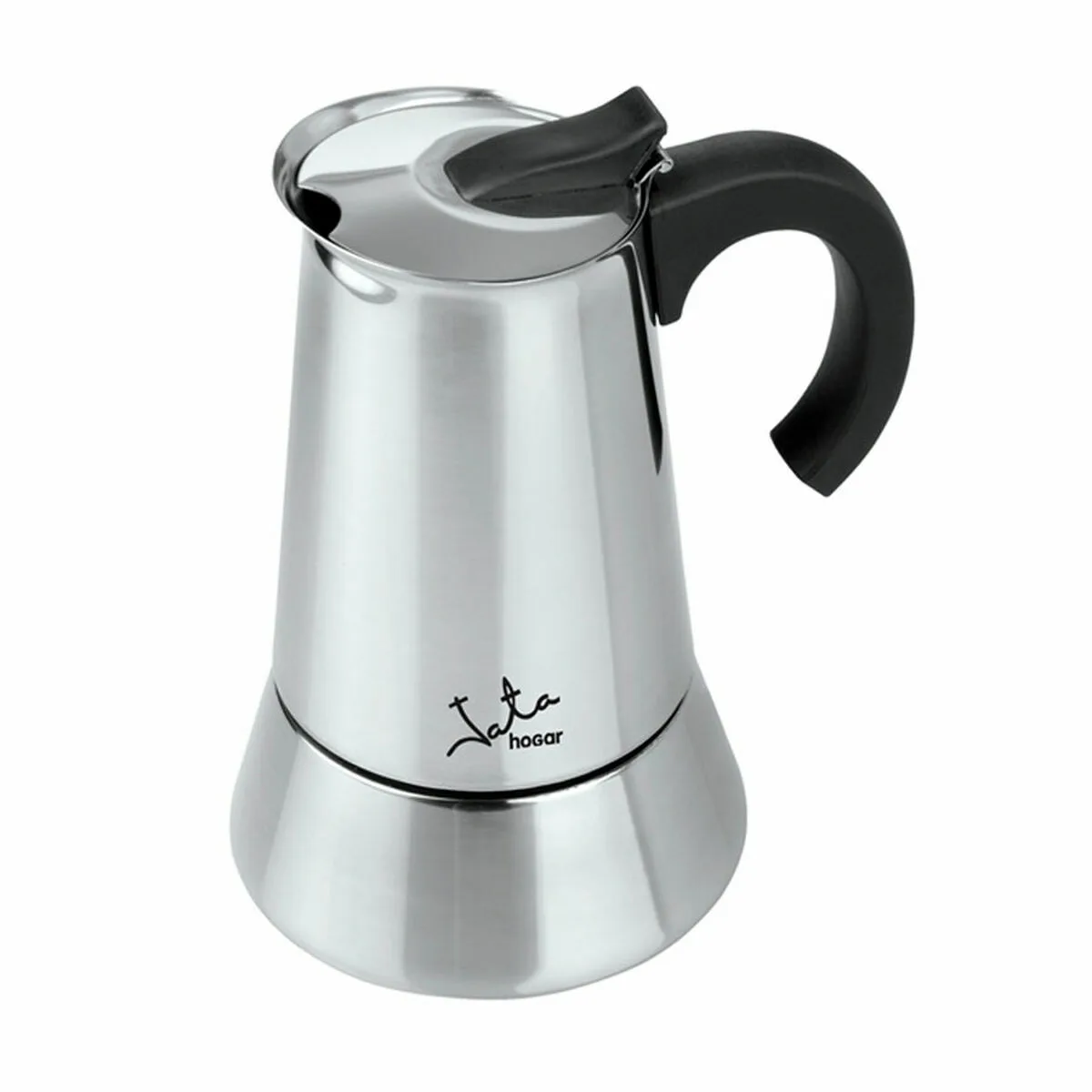 CAFETERA ITALIANA JATA CAX110 ODIN   * ACERO 10 TAZAS ACERO INOXIDABLE 1 L