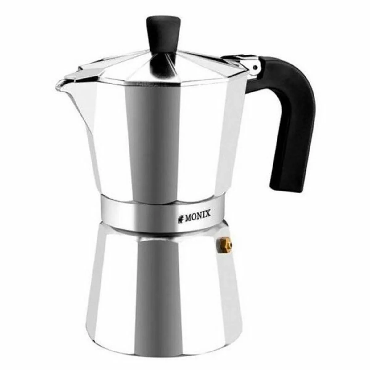 CAFETERA ITALIANA MONIX BRAISOGONA_M620001 ACERO ALUMINIO 1 TAZA