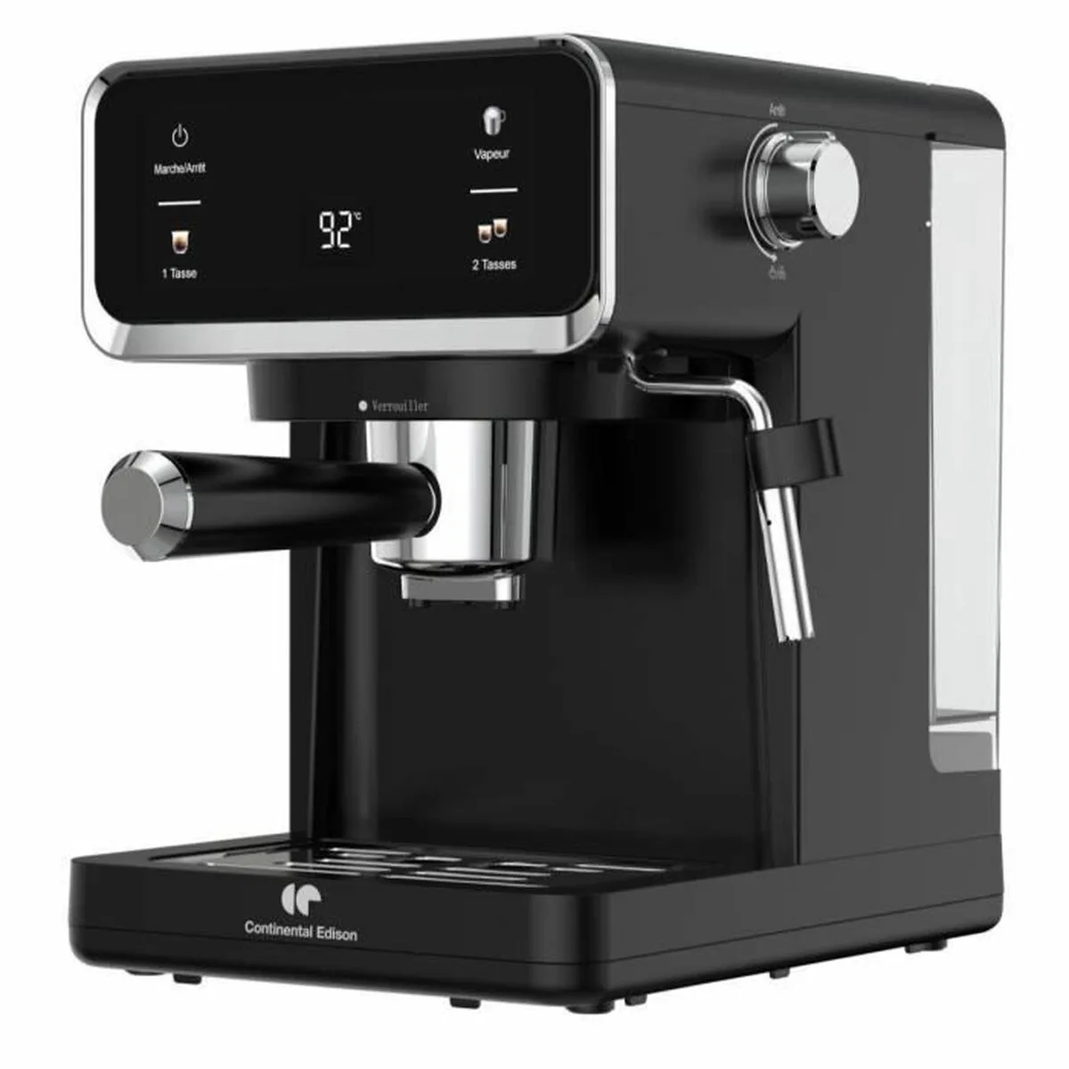 CAFETERA SUPERAUTOMÁTICA CONTINENTAL EDISON CEME19B NEGRO
