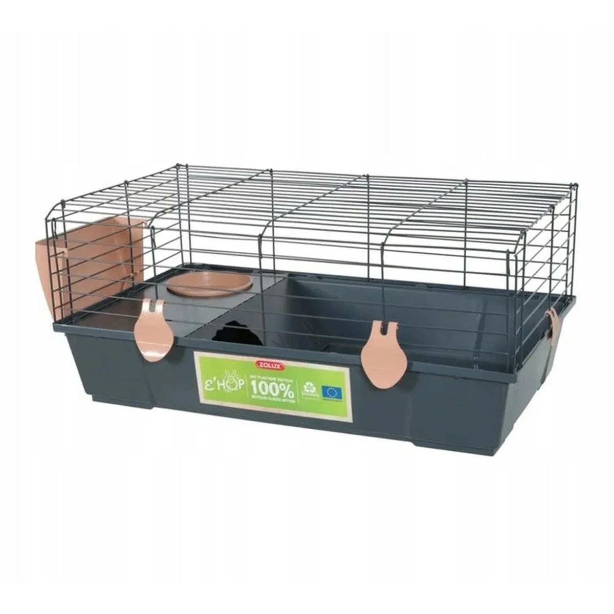 JAULA ZOLUX EHOP METAL PLÁSTICO