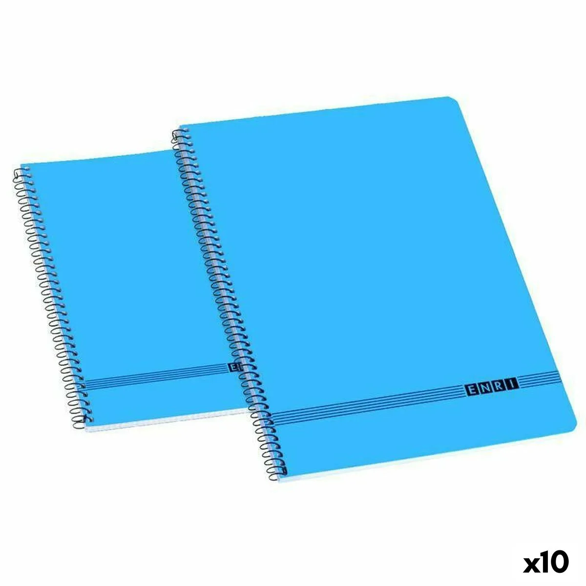 CUADERNO ENRI A4 AZUL (10 UNIDADES)