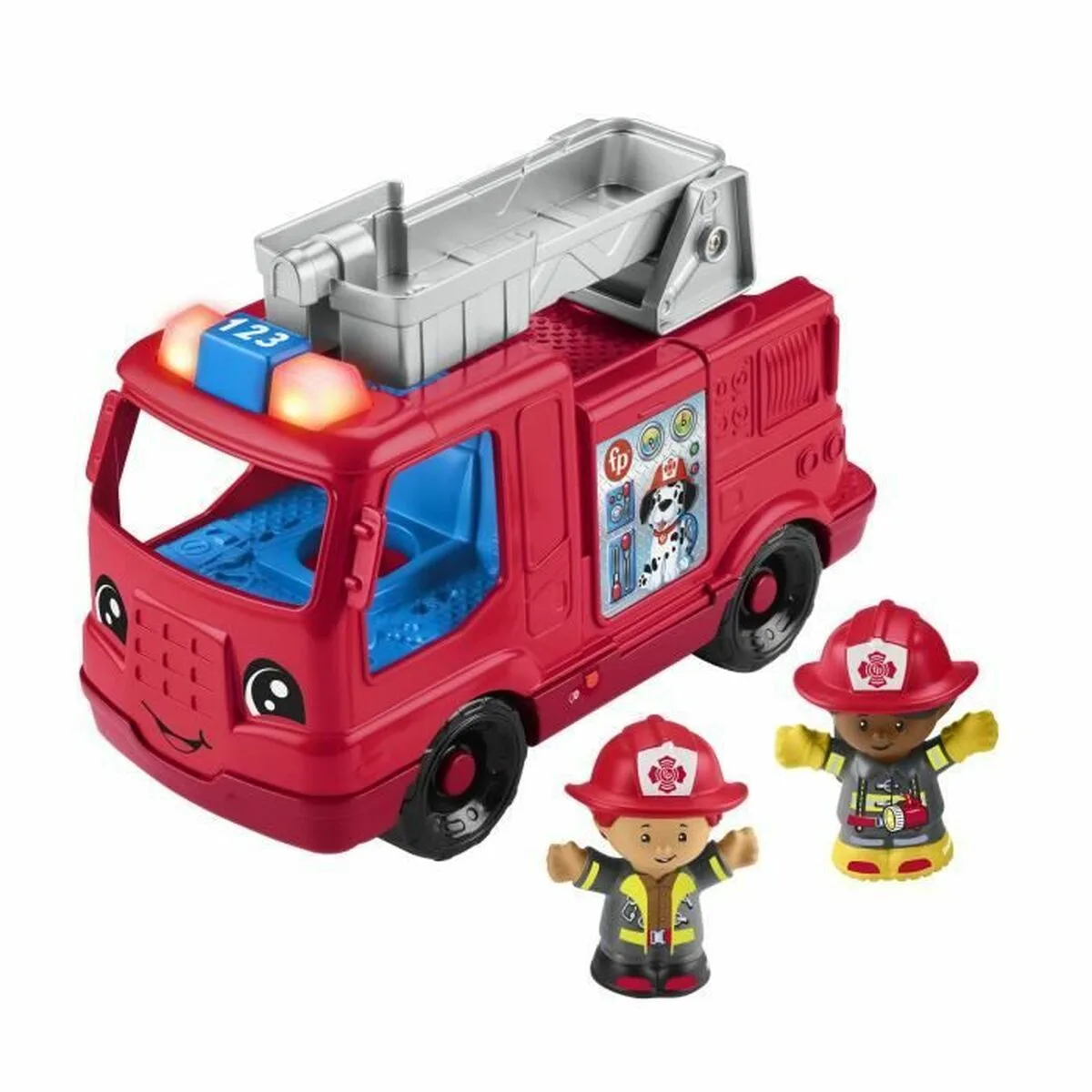 CAMIÓN DE BOMBEROS FISHER-PRICE HYR88 ROJO