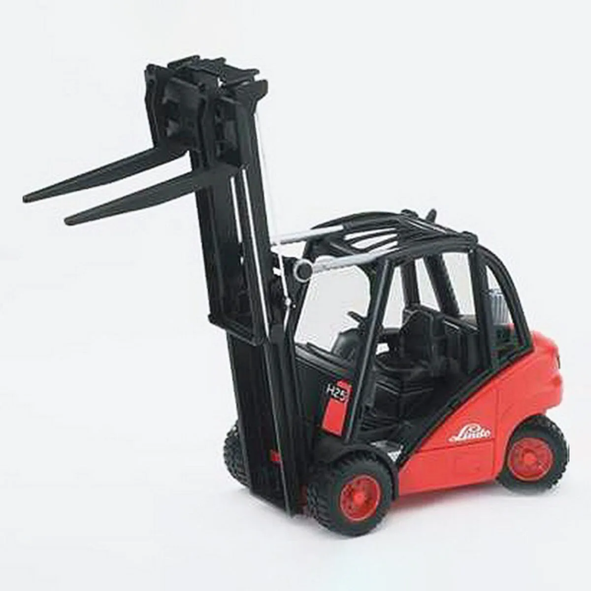 CAMIÓN DE OBRAS PÚBLICAS GABELSTAPLER BRUDER 02511 (29 X 9 X 22 CM)