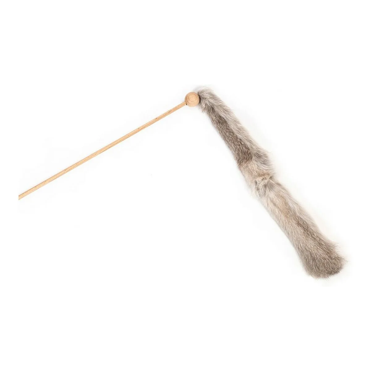 CAÑA PARA GATOS GLORIA NIEMEYEER MADERA PELUCHE GUSANO