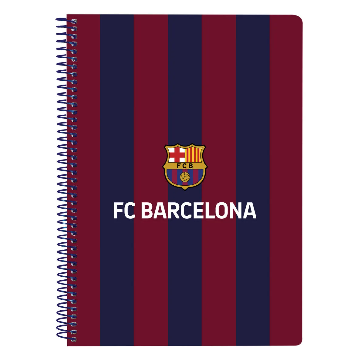 LIBRETA F.C. BARCELONA 24/25 GRANATE AZUL MARINO A5 80 HOJAS