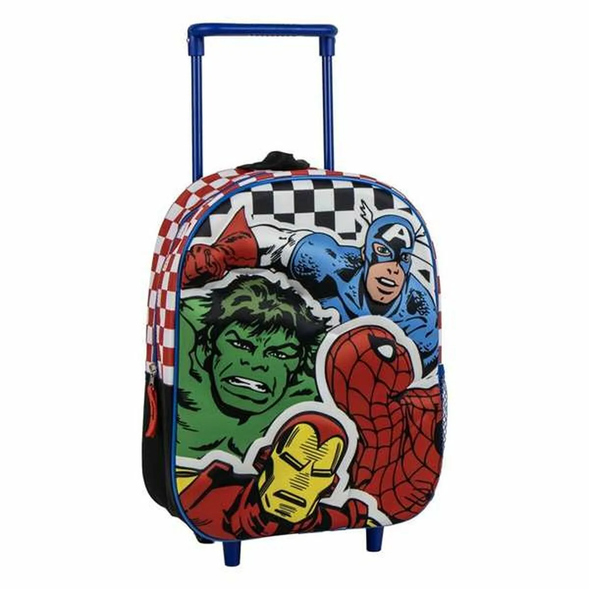MOCHILA ESCOLAR 3D CON RUEDAS THE AVENGERS 25,0 X 31,0 X 10,0 CM