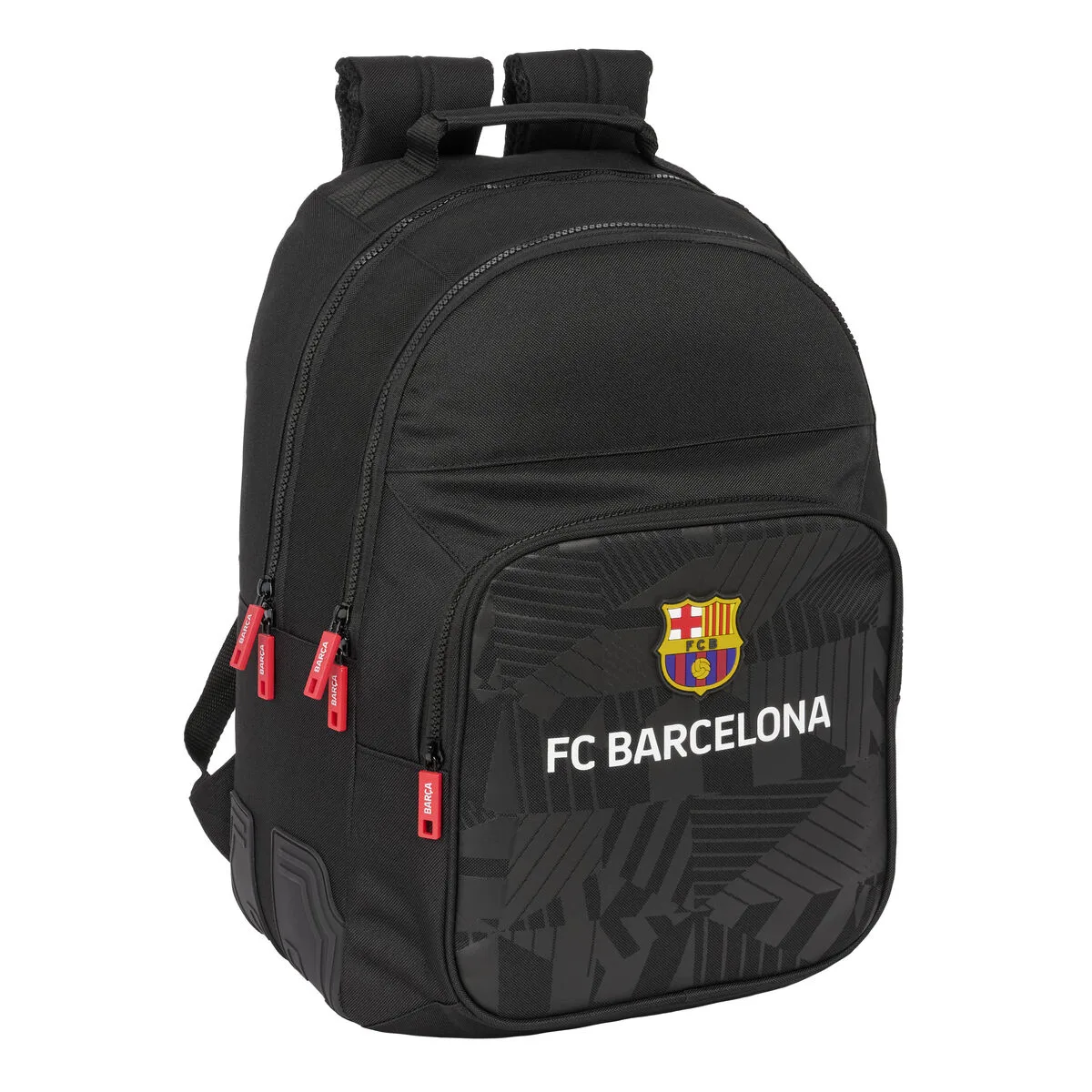 MOCHILA ESCOLAR F.C. BARCELONA BLACK NEGRO 32 X 42 X 15 CM