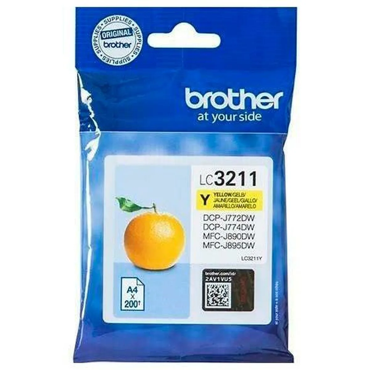 CARTUCHO DE TINTA COMPATIBLE BROTHER LC-3211Y AMARILLO
