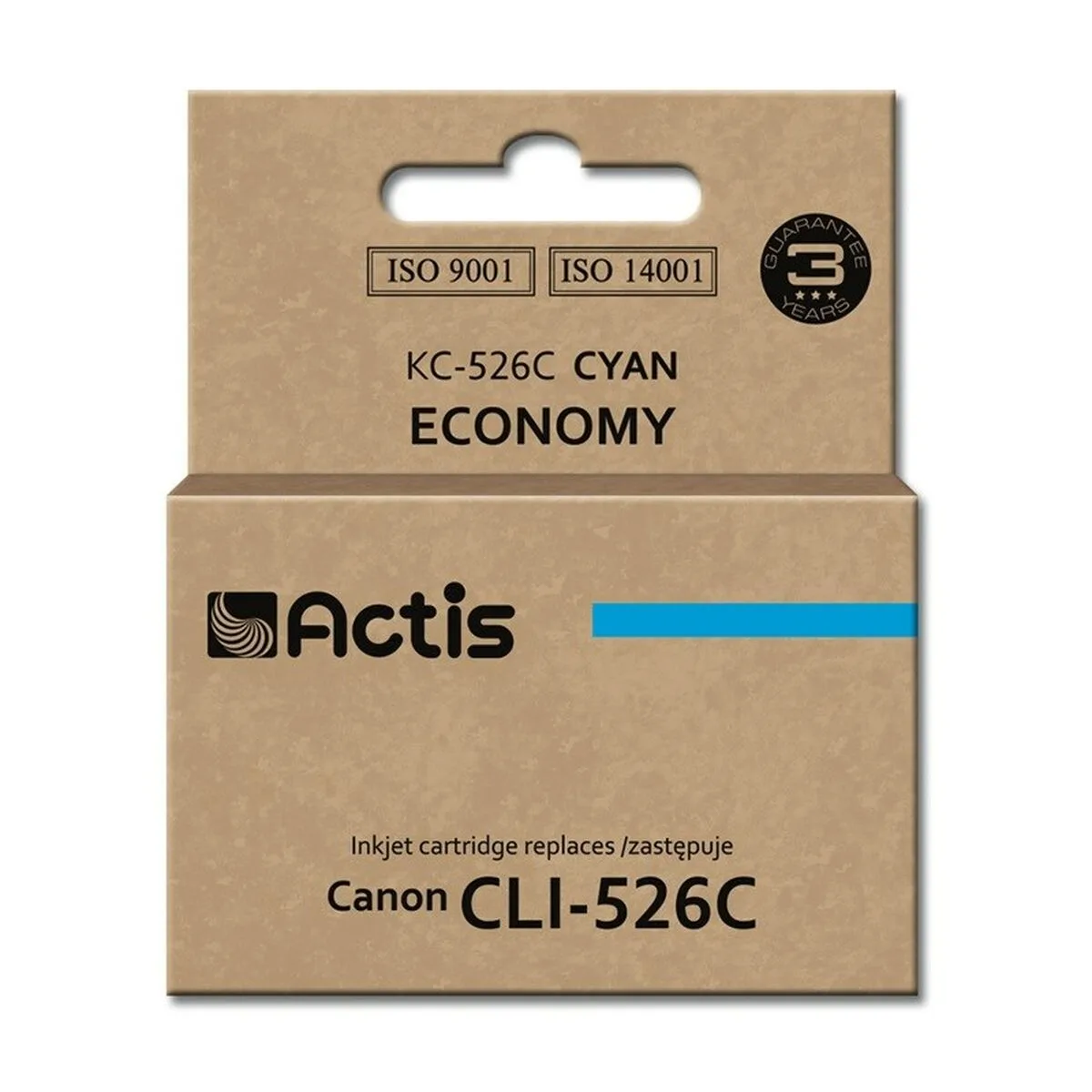 CARTUCHO DE TINTA ORIGINAL ACTIS KC-526C CIAN