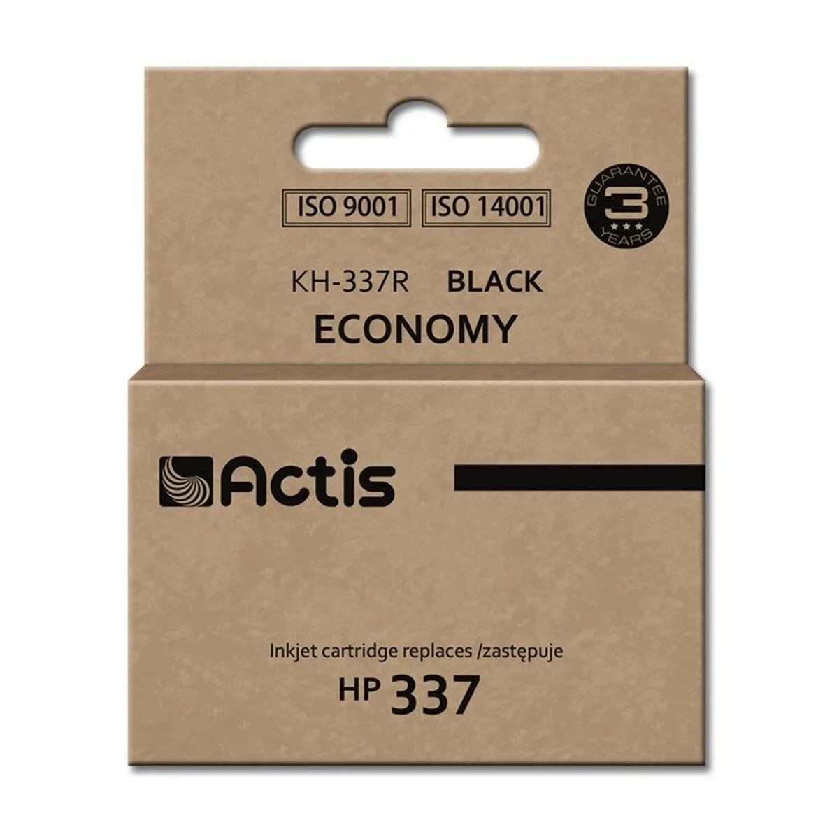 CARTUCHO DE TINTA ORIGINAL ACTIS KH-337R NEGRO