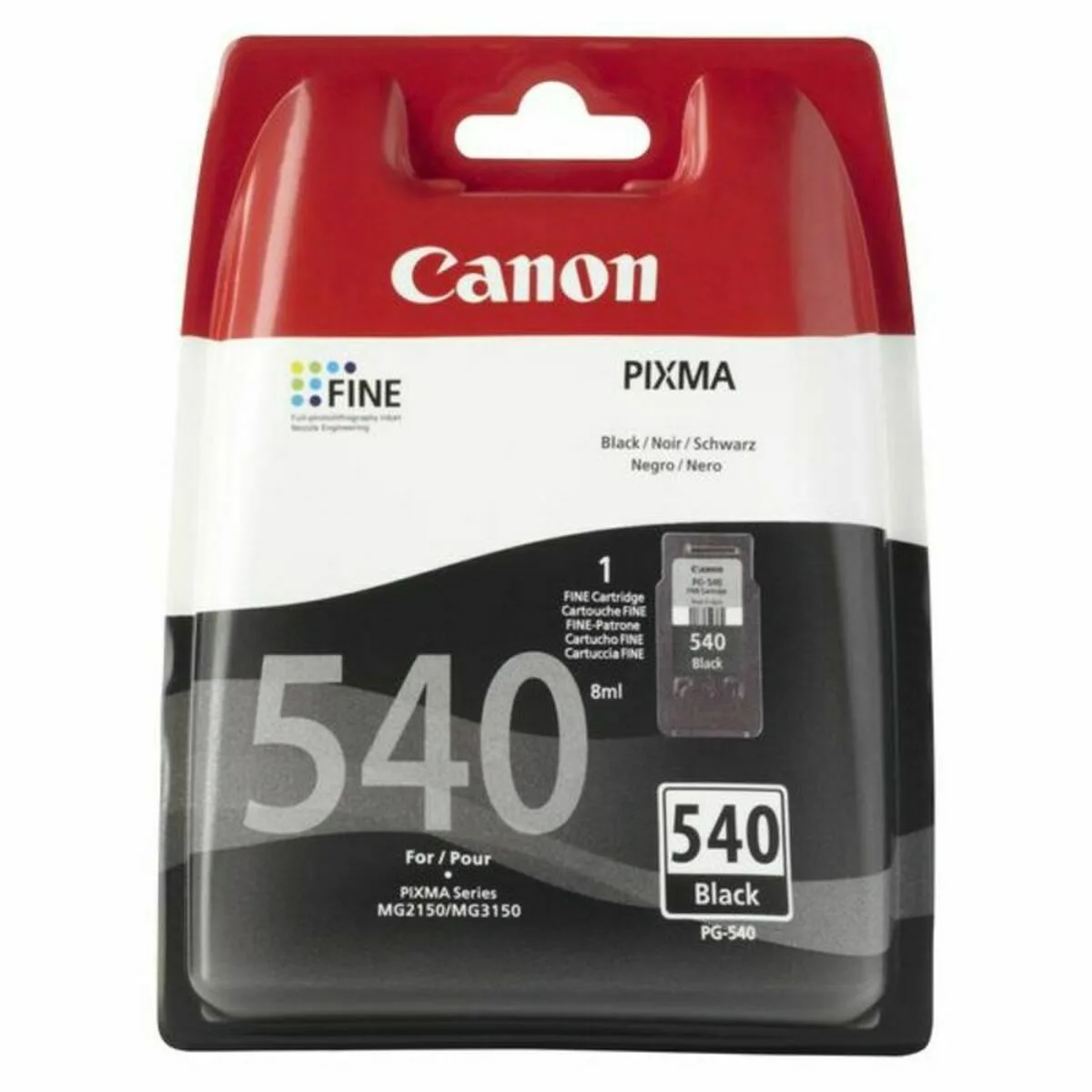 CARTUCHO DE TINTA ORIGINAL CANON PG-540/5225B005 NEGRO