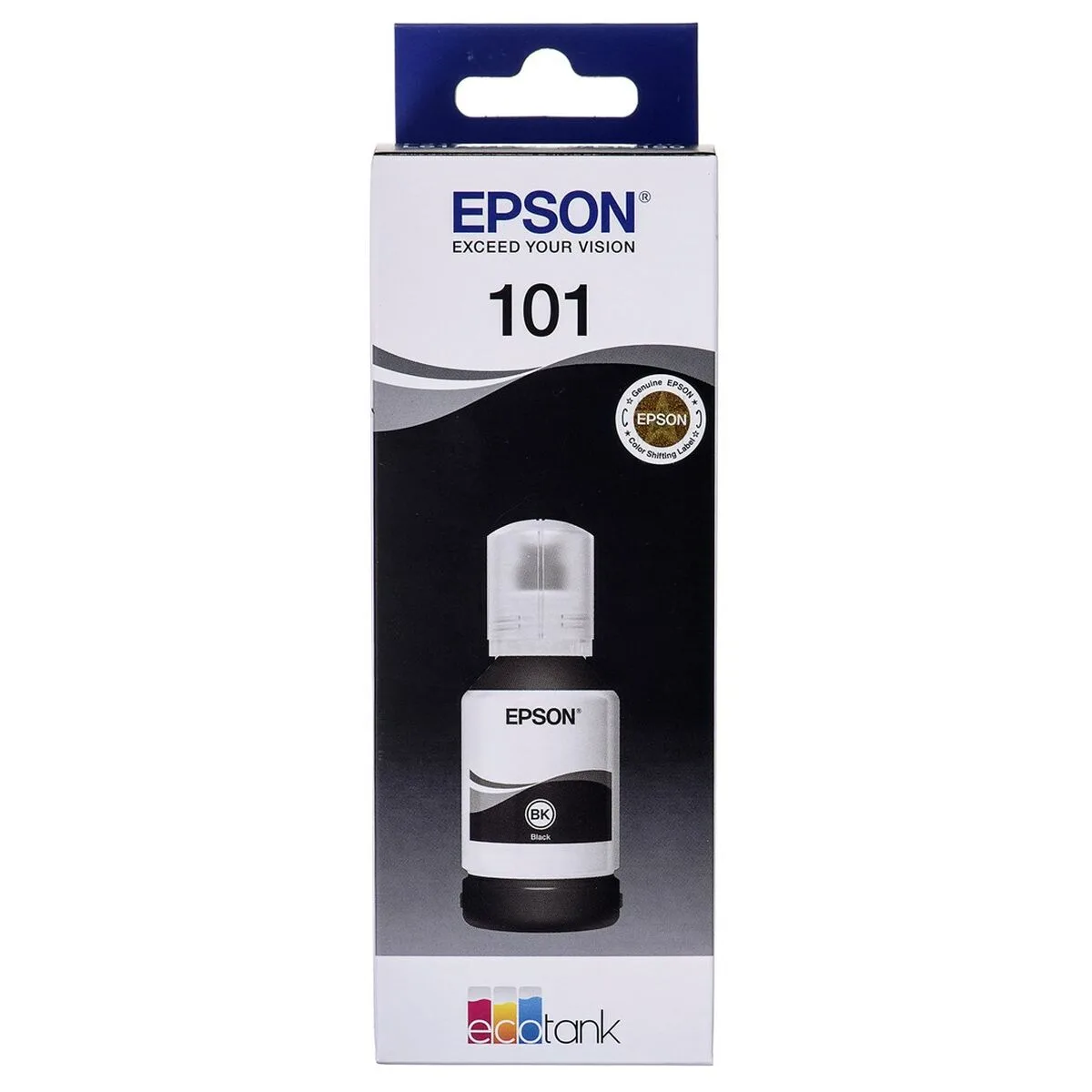 CARTUCHO DE TINTA ORIGINAL EPSON 101 ECOTANK BLACK NEGRO