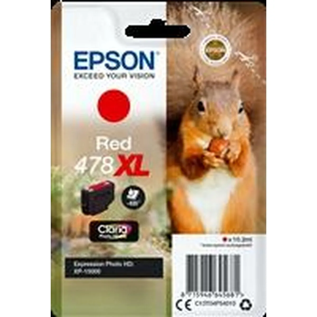 CARTUCHO DE TINTA ORIGINAL EPSON 478XL ROJO