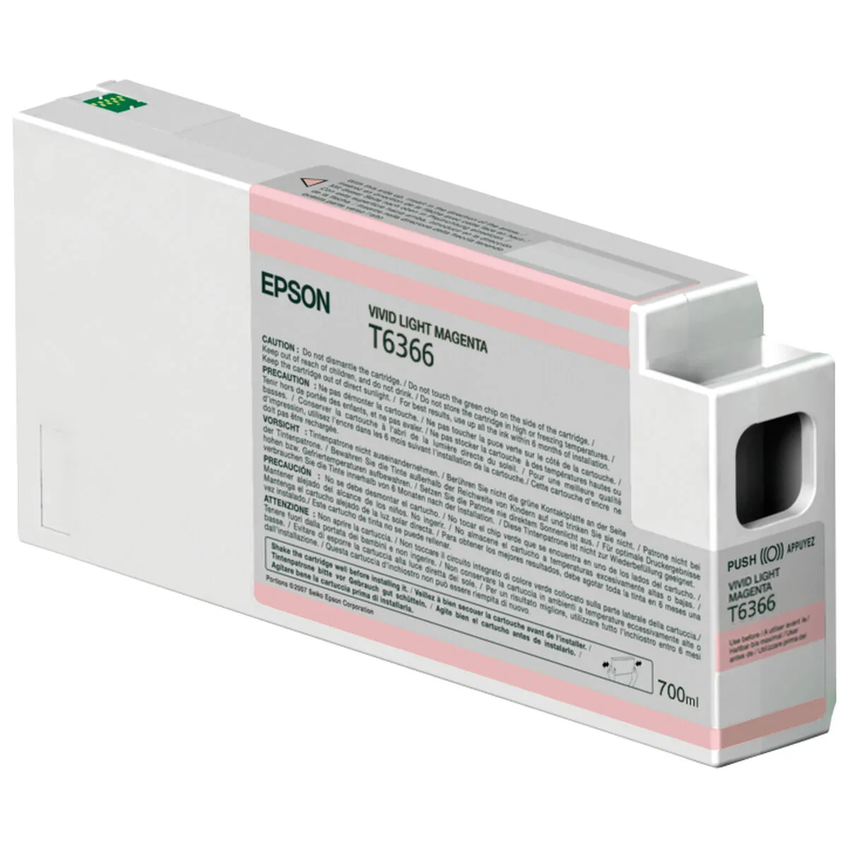CARTUCHO DE TINTA ORIGINAL EPSON C13T636600 MAGENTA MAGENTA CLARO