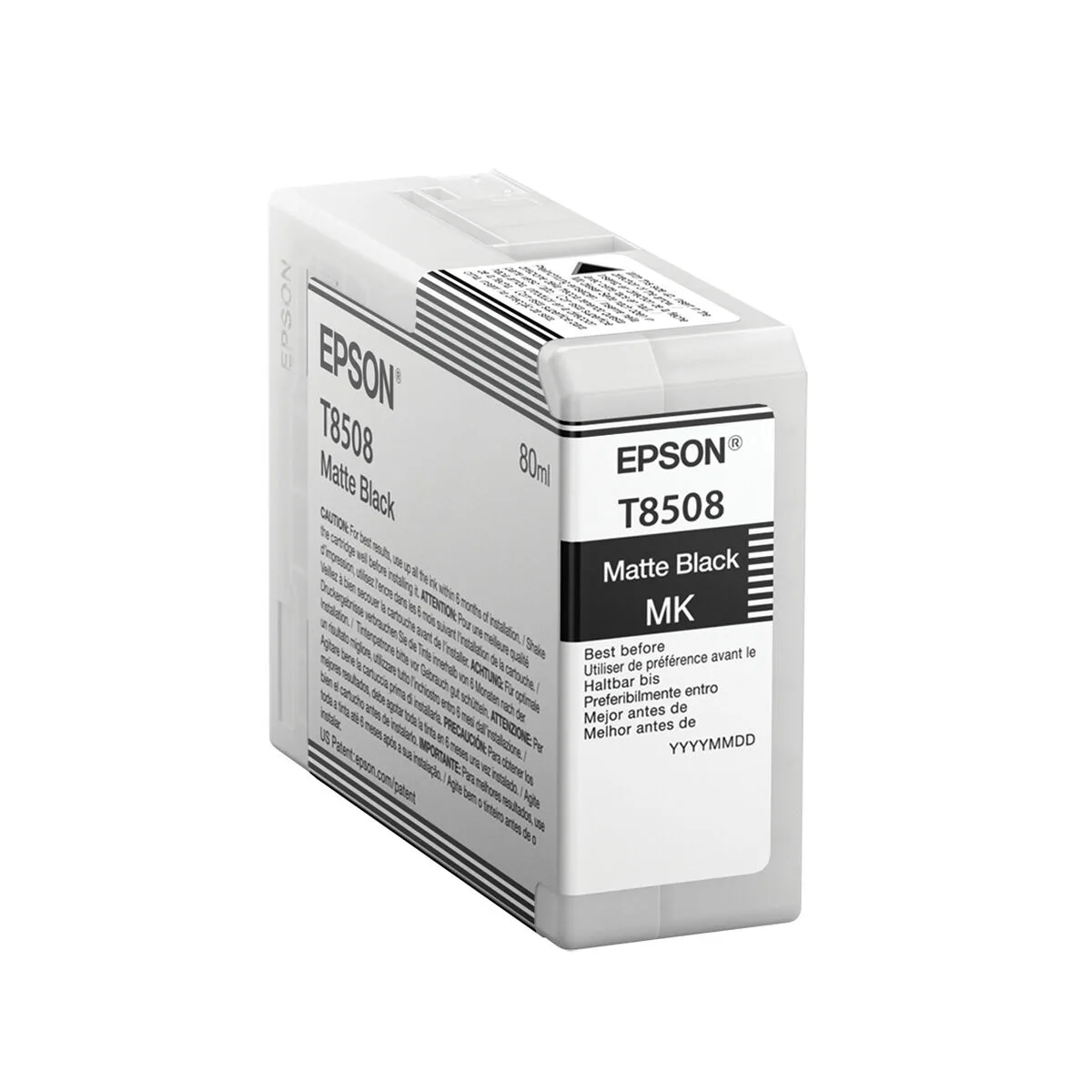 CARTUCHO DE TINTA ORIGINAL EPSON C13T850800 NEGRO MATE