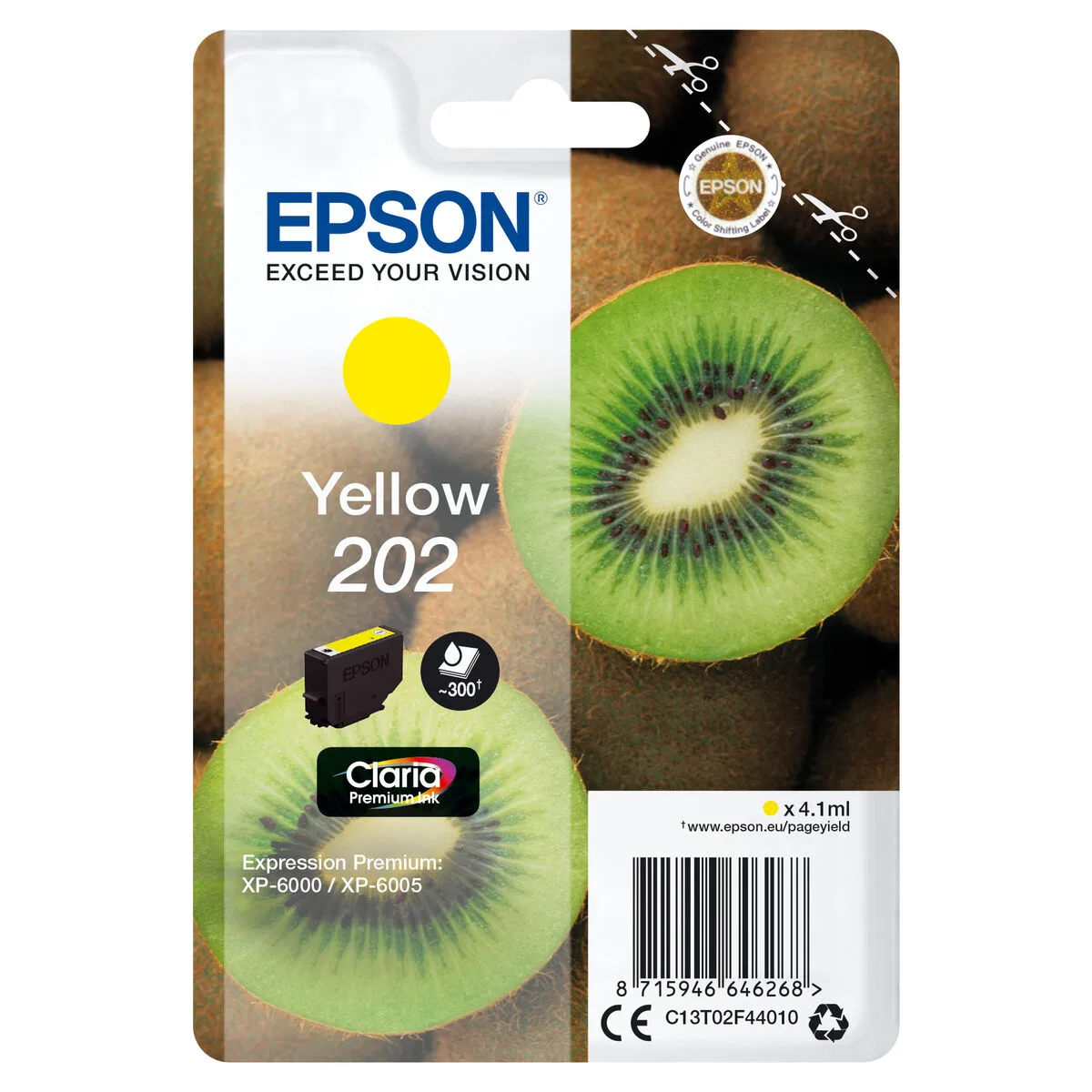 CARTUCHO DE TINTA ORIGINAL EPSON EP64626 AMARILLO