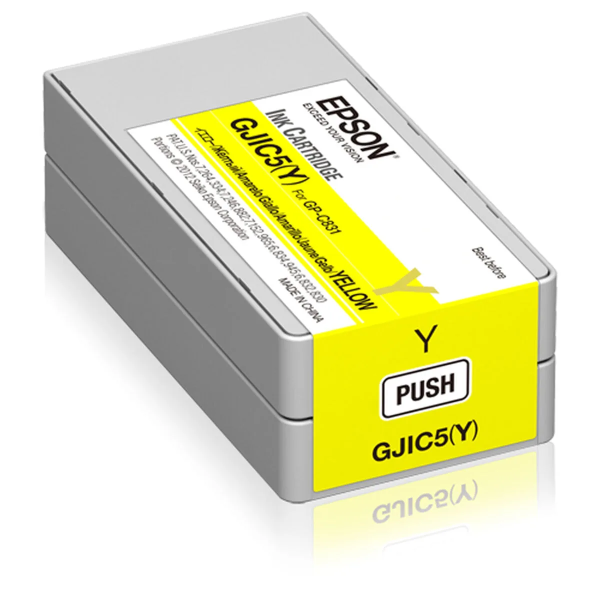 CARTUCHO DE TINTA ORIGINAL EPSON GJIC5Y AMARILLO