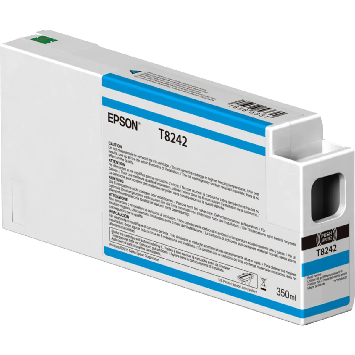 CARTUCHO DE TINTA ORIGINAL EPSON T54X800 CIAN