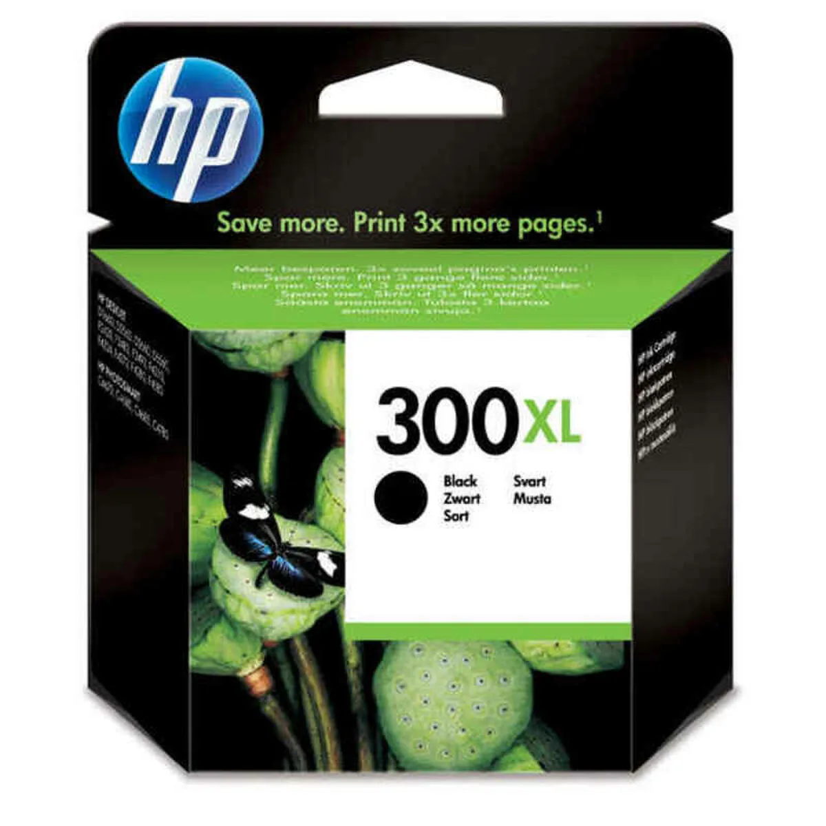 CARTUCHO DE TINTA ORIGINAL HP 300XL NEGRO