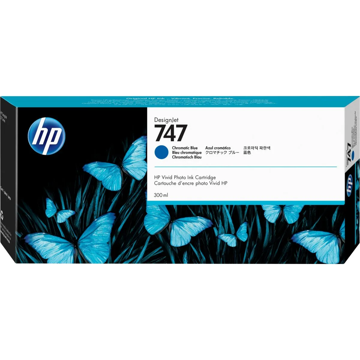 CARTUCHO DE TINTA ORIGINAL HP 747 AZUL