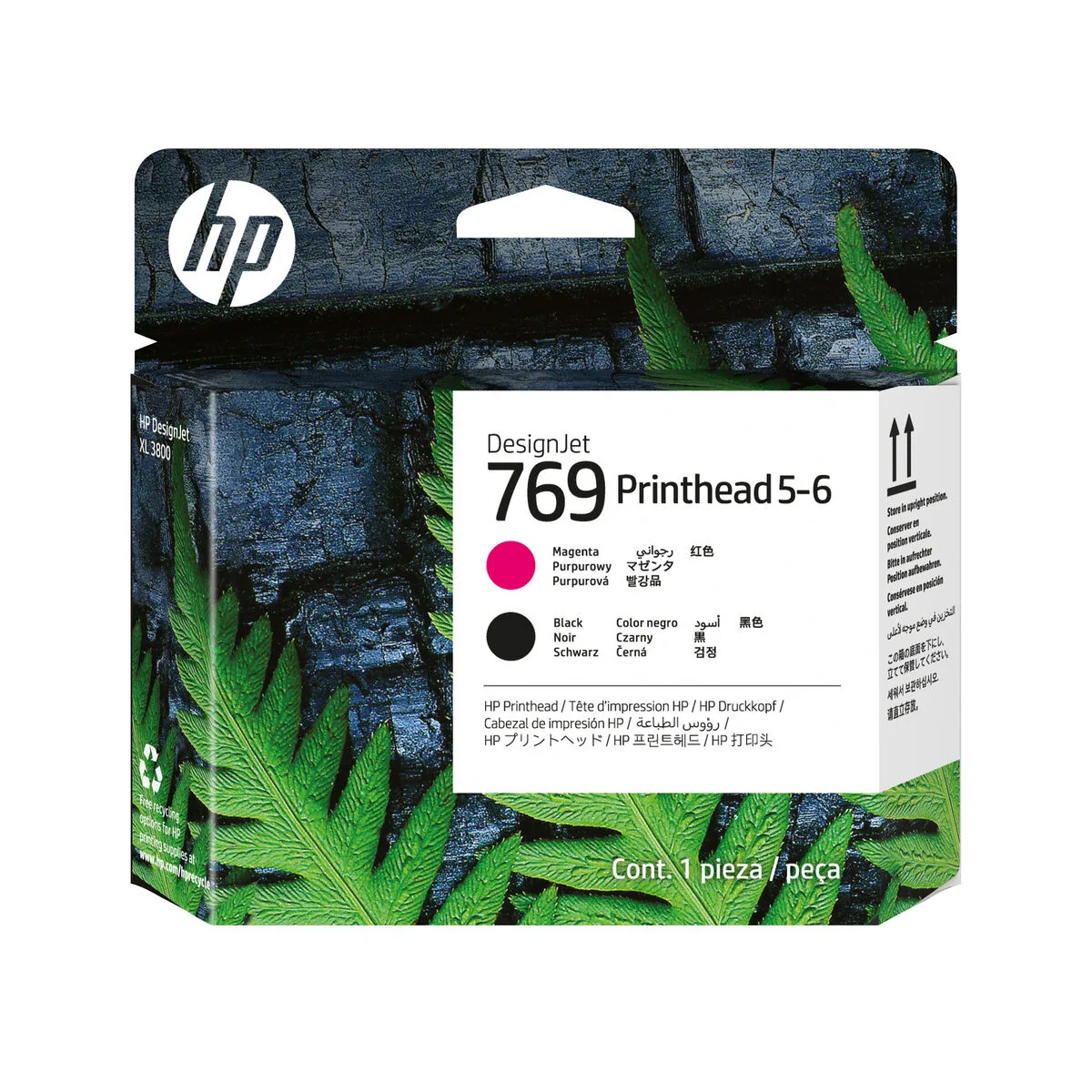 CARTUCHO DE TINTA ORIGINAL HP 7K5U7A NEGRO MAGENTA