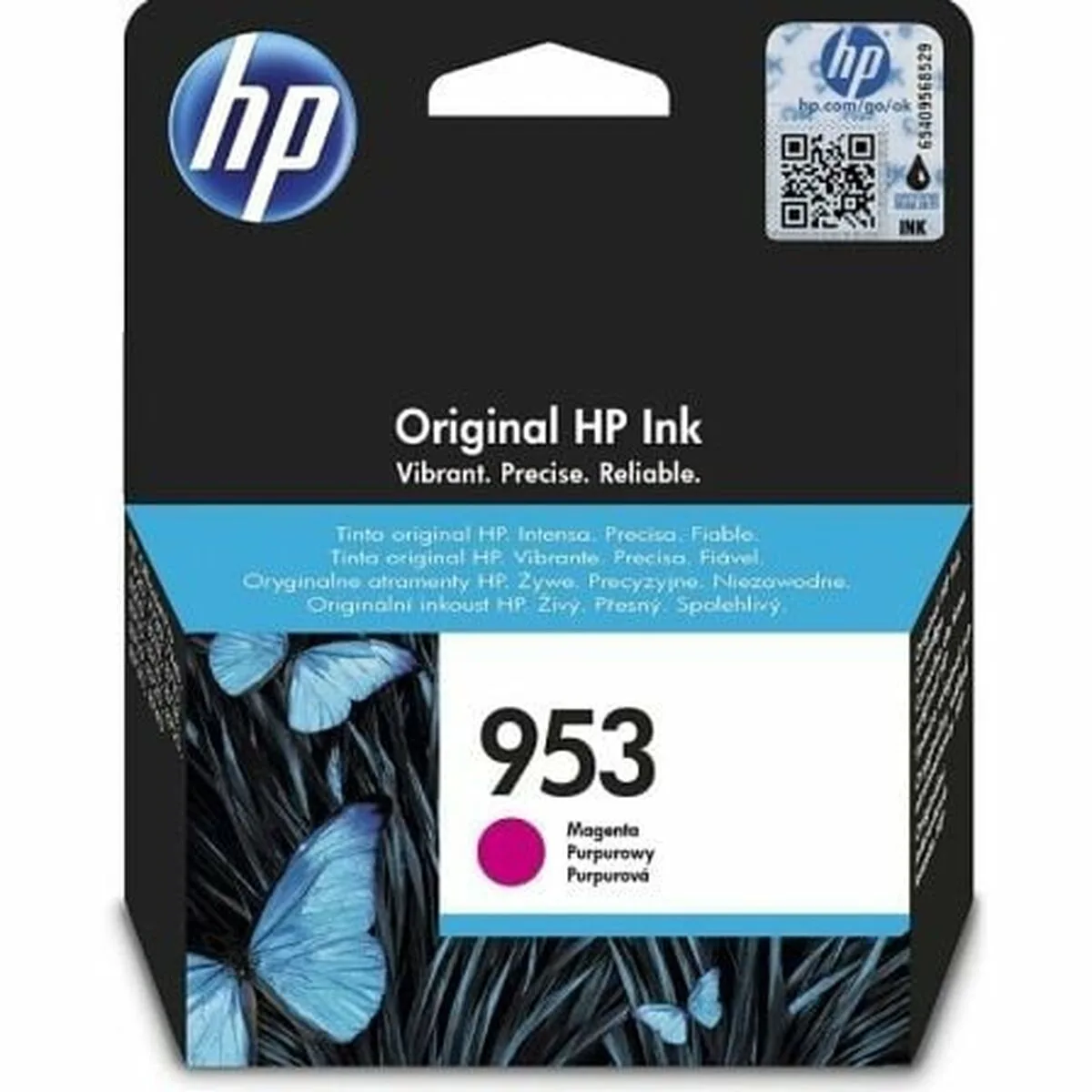 CARTUCHO DE TINTA ORIGINAL HP F6U13AE MAGENTA 10 ML