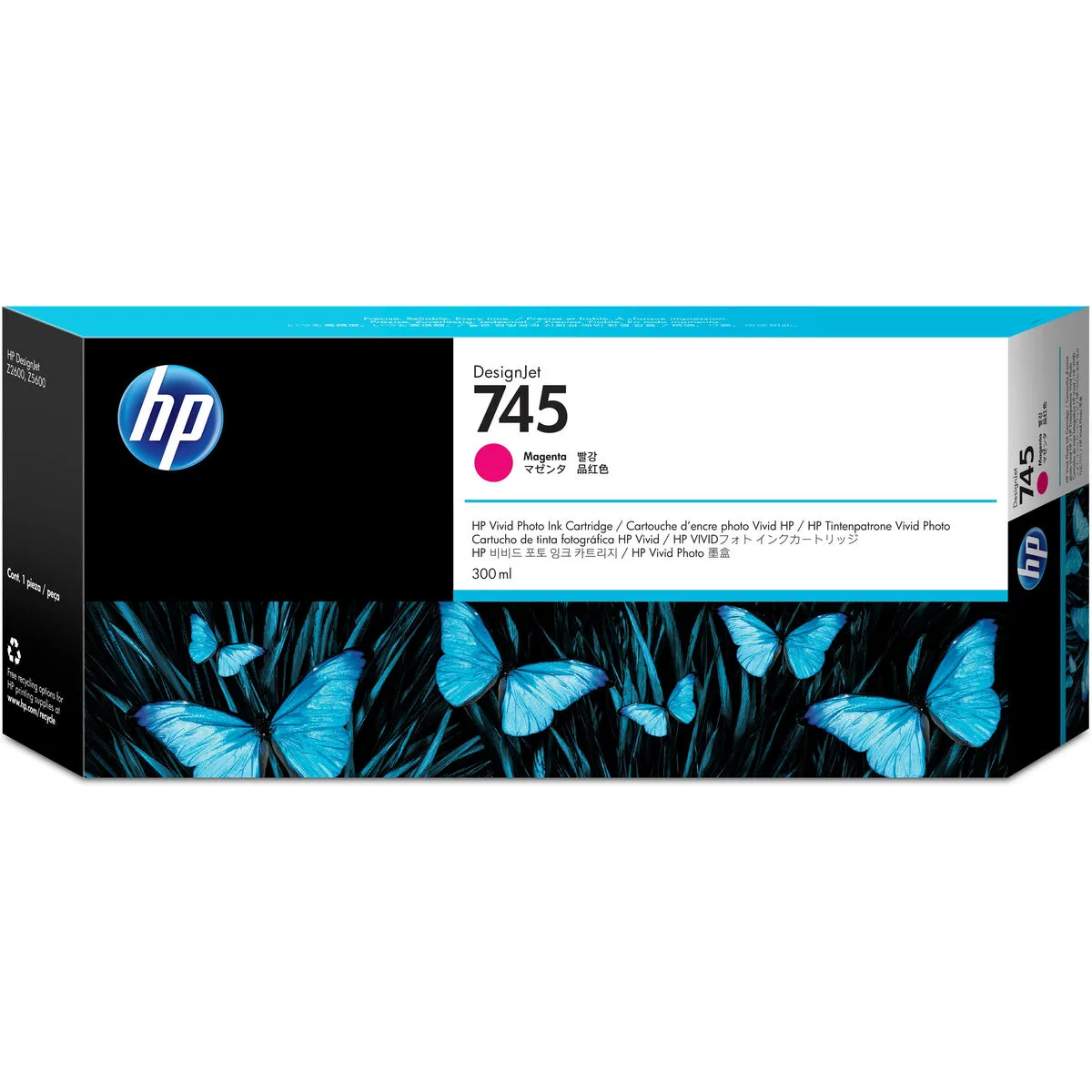 CARTUCHO DE TINTA ORIGINAL HP F9K01A MAGENTA