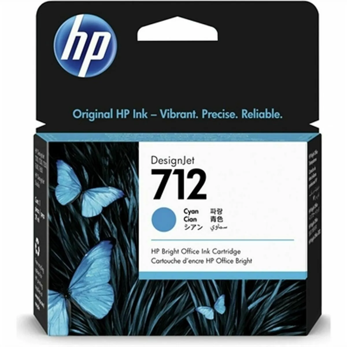 CARTUCHO DE TINTA ORIGINAL HP HP 712 CIAN