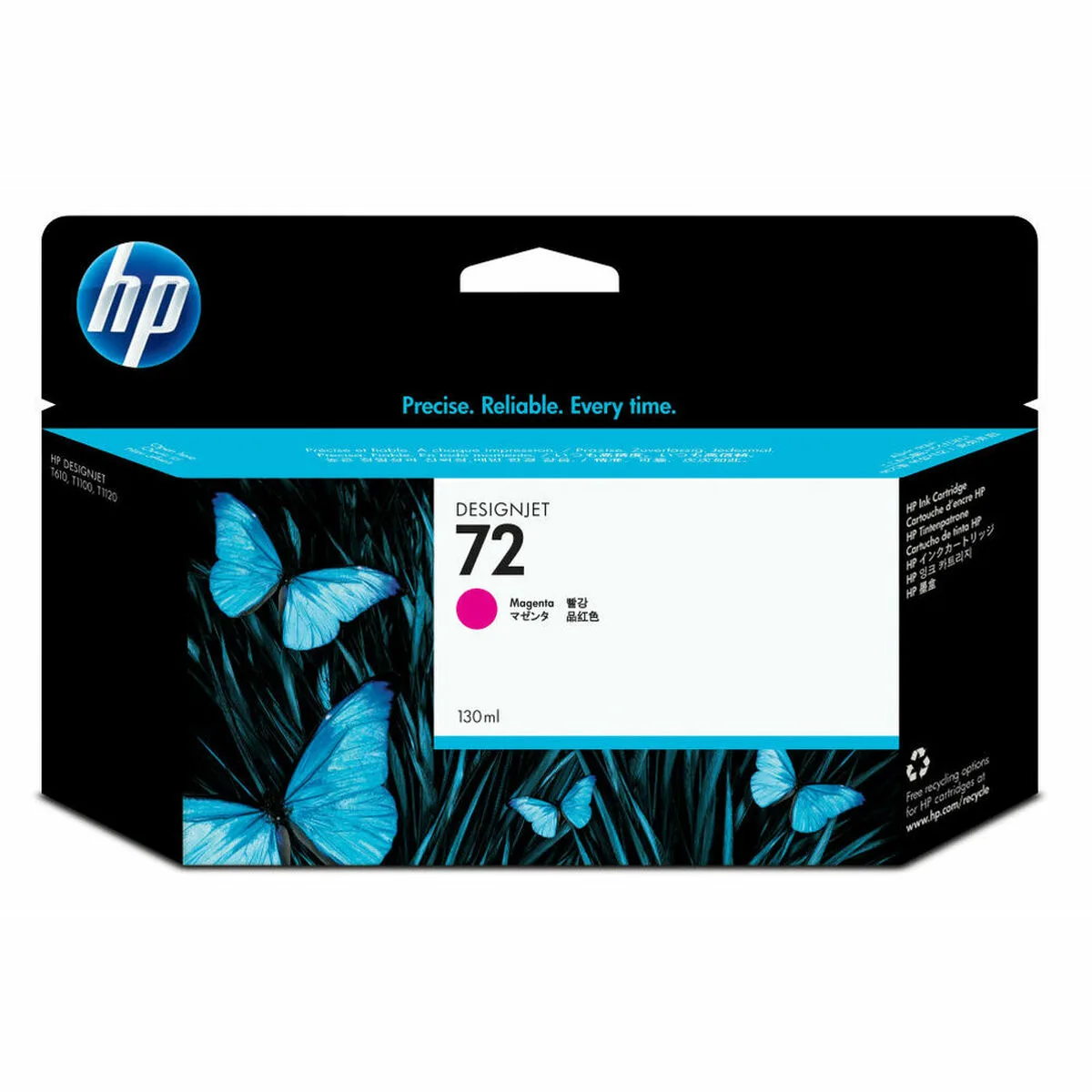 CARTUCHO DE TINTA ORIGINAL HP HP 72 MAGENTA