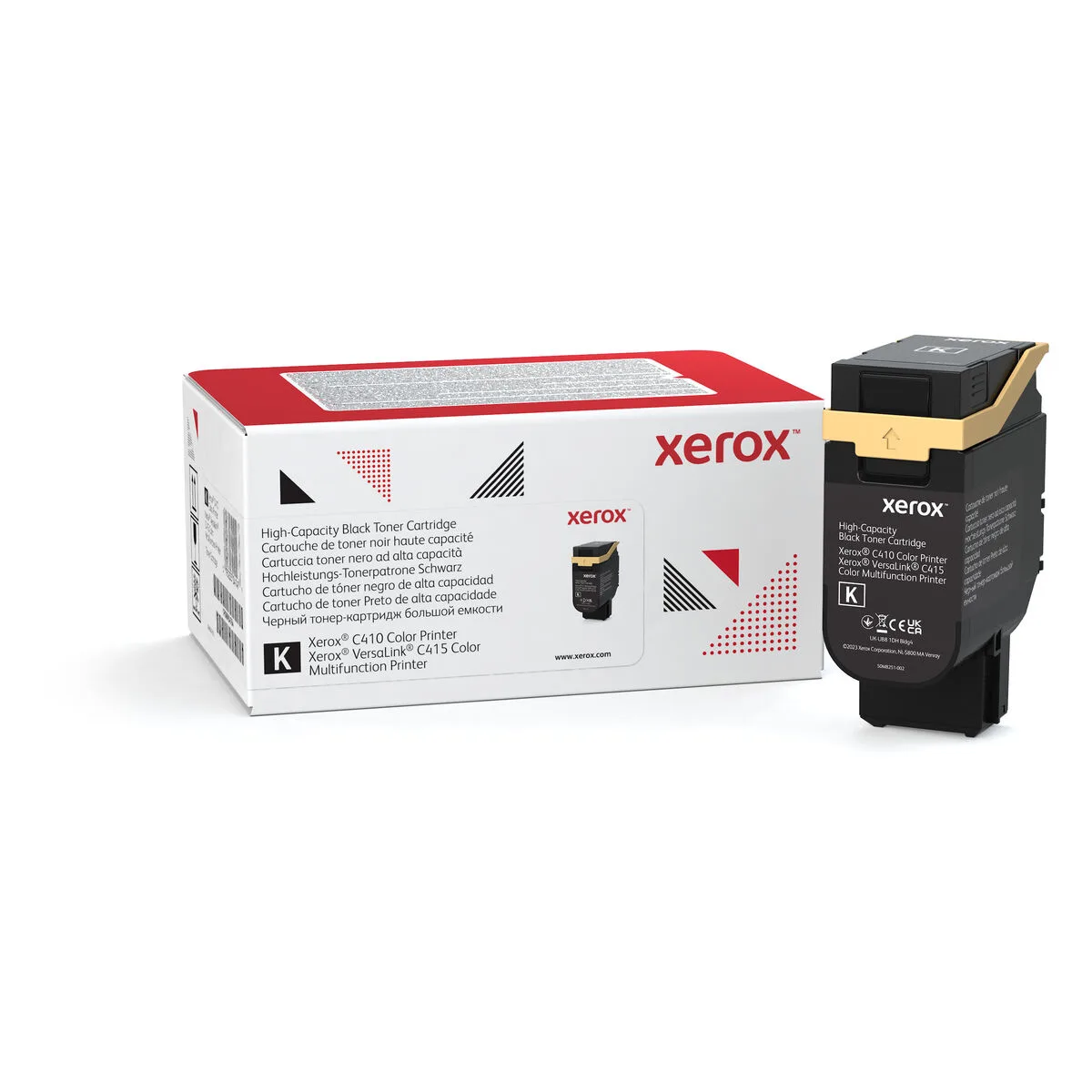 CARTUCHO DE TINTA ORIGINAL XEROX 006R04685 NEGRO AMARILLO/NEGRO