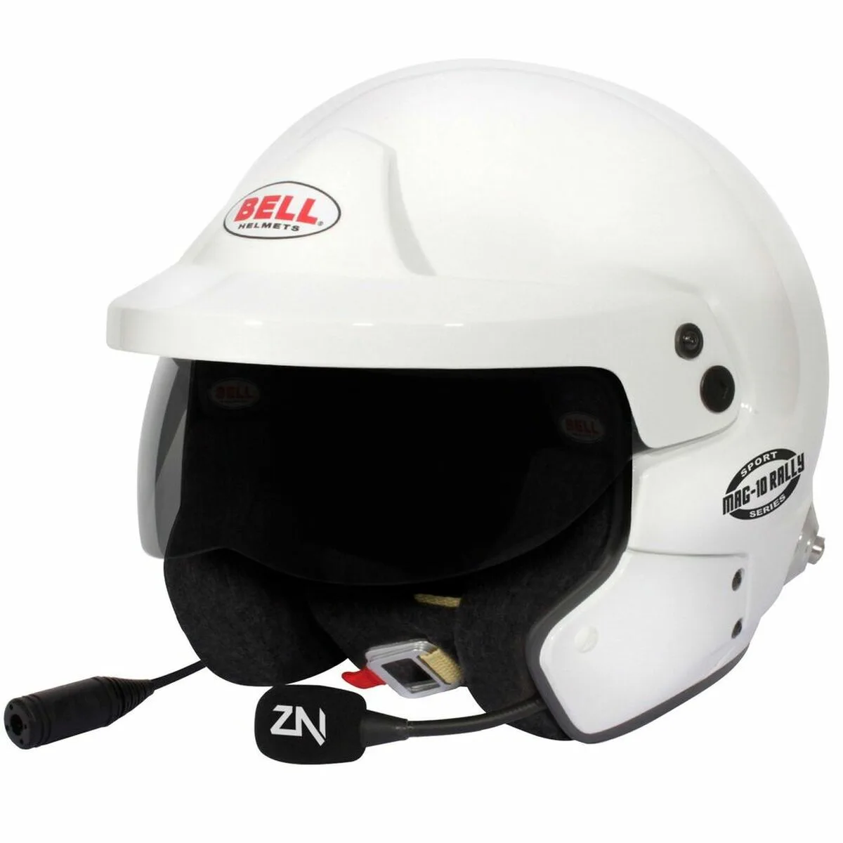CASCO BELL MAG-10 RALLY SPORT BLANCO