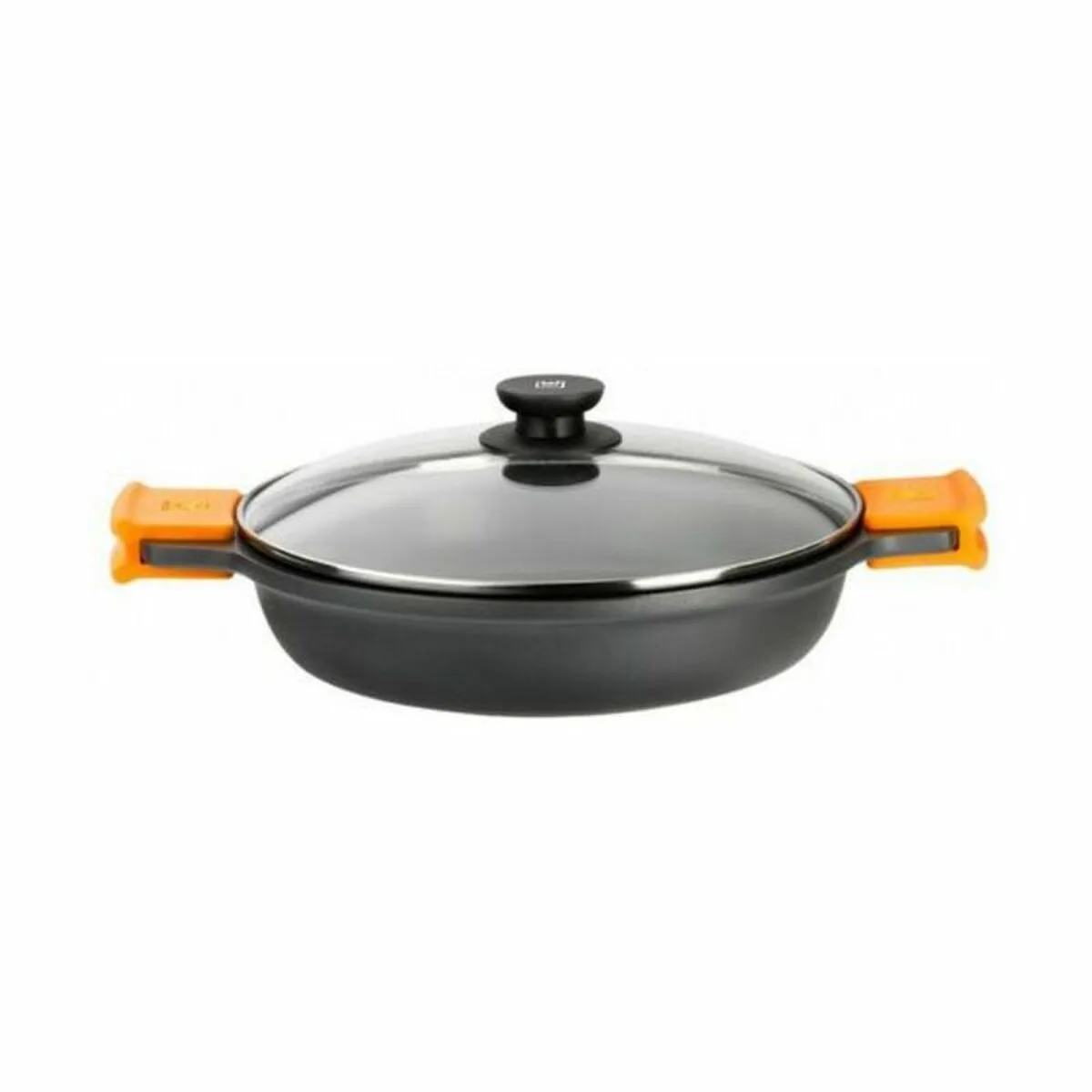 CACEROLA BRA EFFICIENT 0,8 L ALUMINIO NEGRO ALUMINIO FUNDIDO Ø 16 CM 1 L