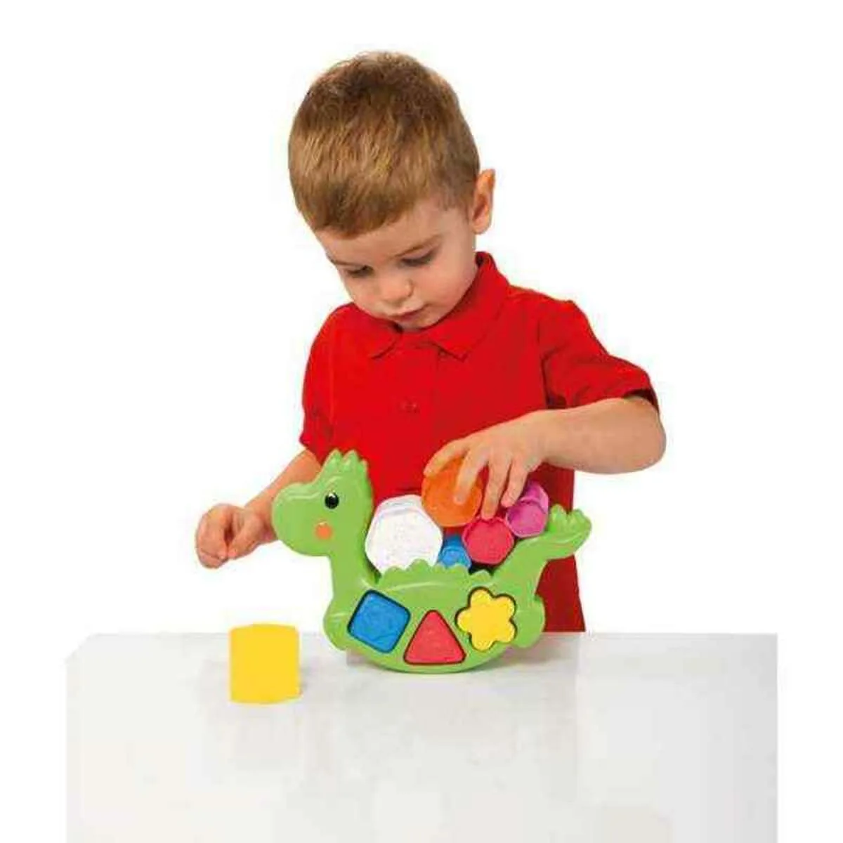 CENTRO DE ACTIVIDADES DINO LINO CHICCO 2 EN 1 (9 PCS)