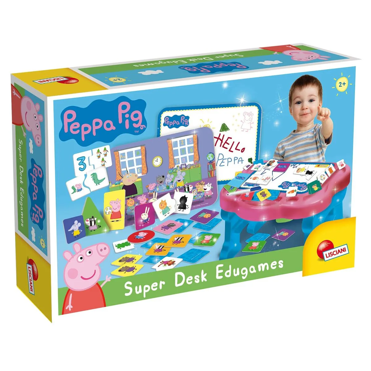 CENTRO DE ACTIVIDADES LISCIANI GIOCHI PEPPA PIG 30 X 48 X 38 CM