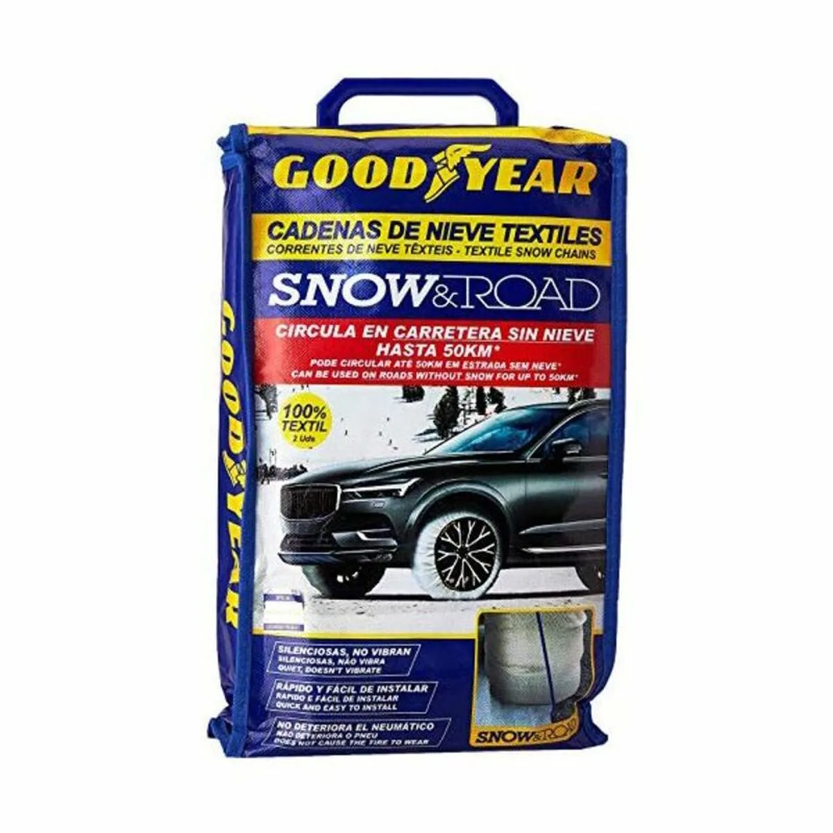 CADENAS DE NIEVE DE COCHE GOODYEAR (XL)