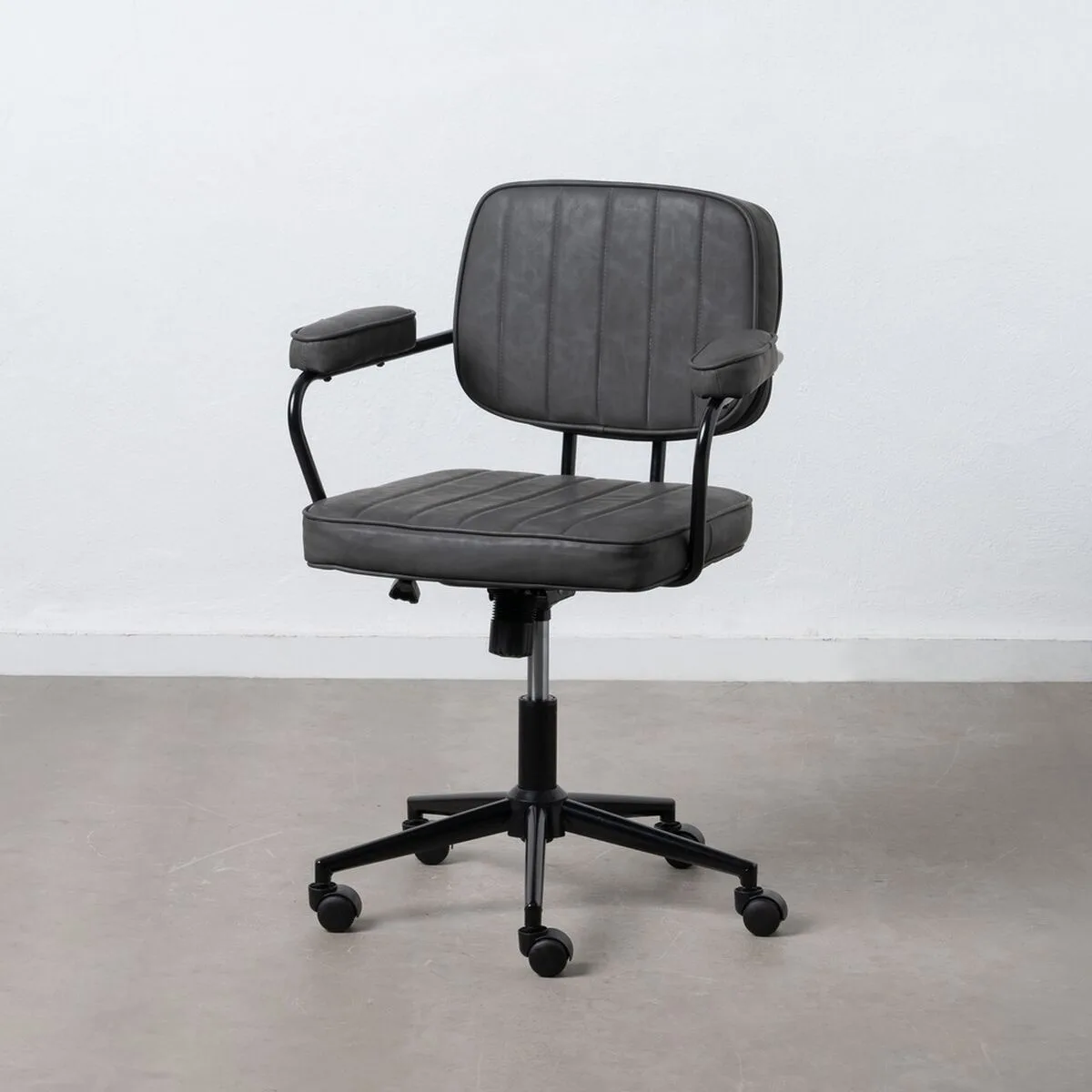 SILLA DE OFICINA 56 X 56 X 92 CM NEGRO