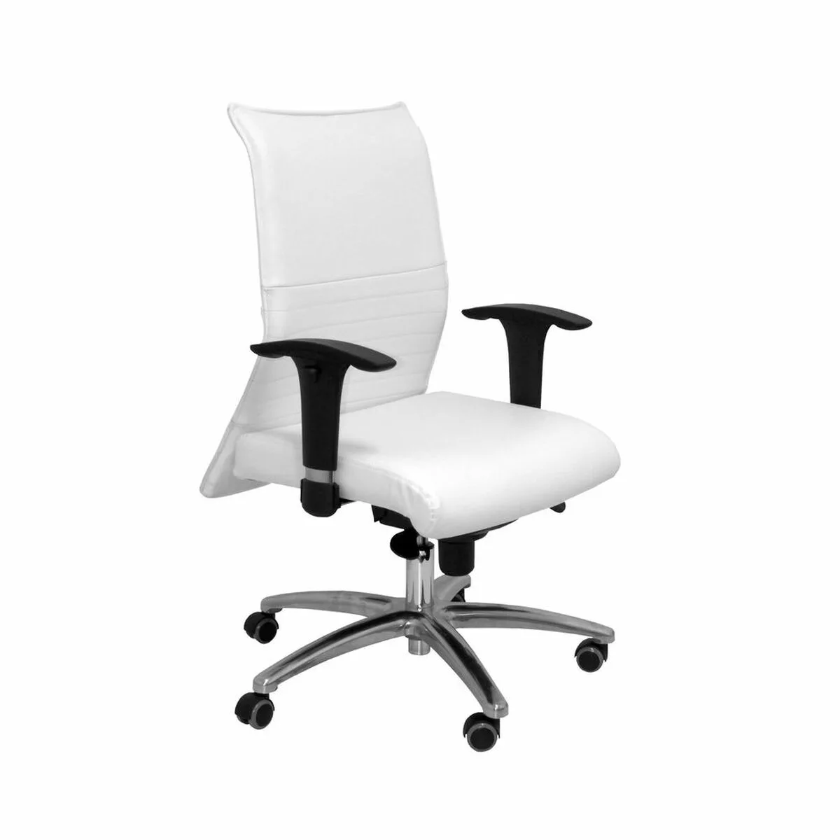 SILLÓN DE OFICINA ALBACETE CONFIDENTE PIQUERAS Y CRESPO 07SSPBL BLANCO