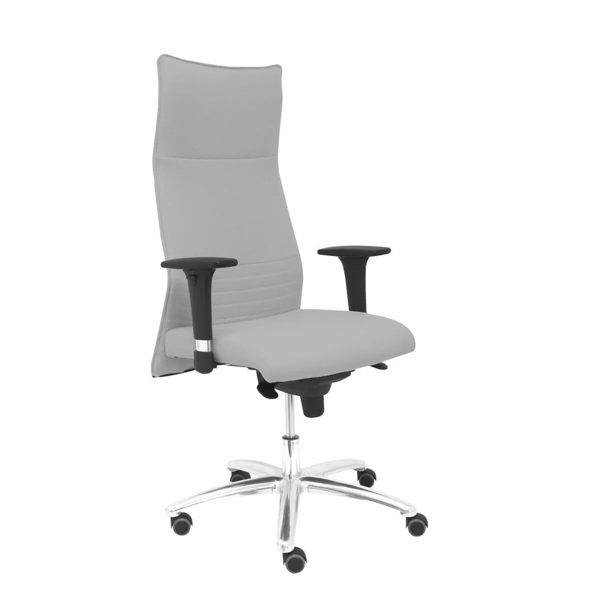 SILLÓN DE OFICINA ALBACETE PIQUERAS Y CRESPO SBALI40 GRIS GRIS CLARO