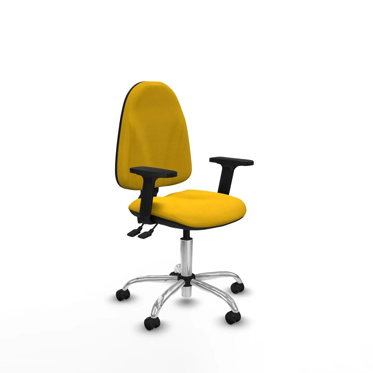 SILLA DE OFICINA ALGARRA AS PIQUERAS Y CRESPO B2D05RP AMARILLO