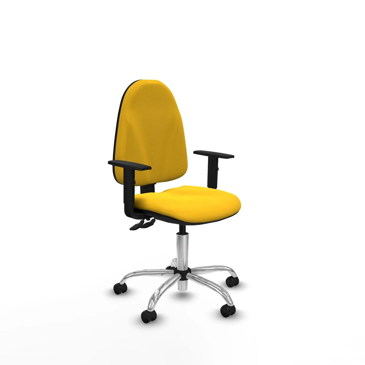 SILLA DE OFICINA ALGARRA CPDM PIQUERAS Y CRESPO B1D05RP AMARILLO