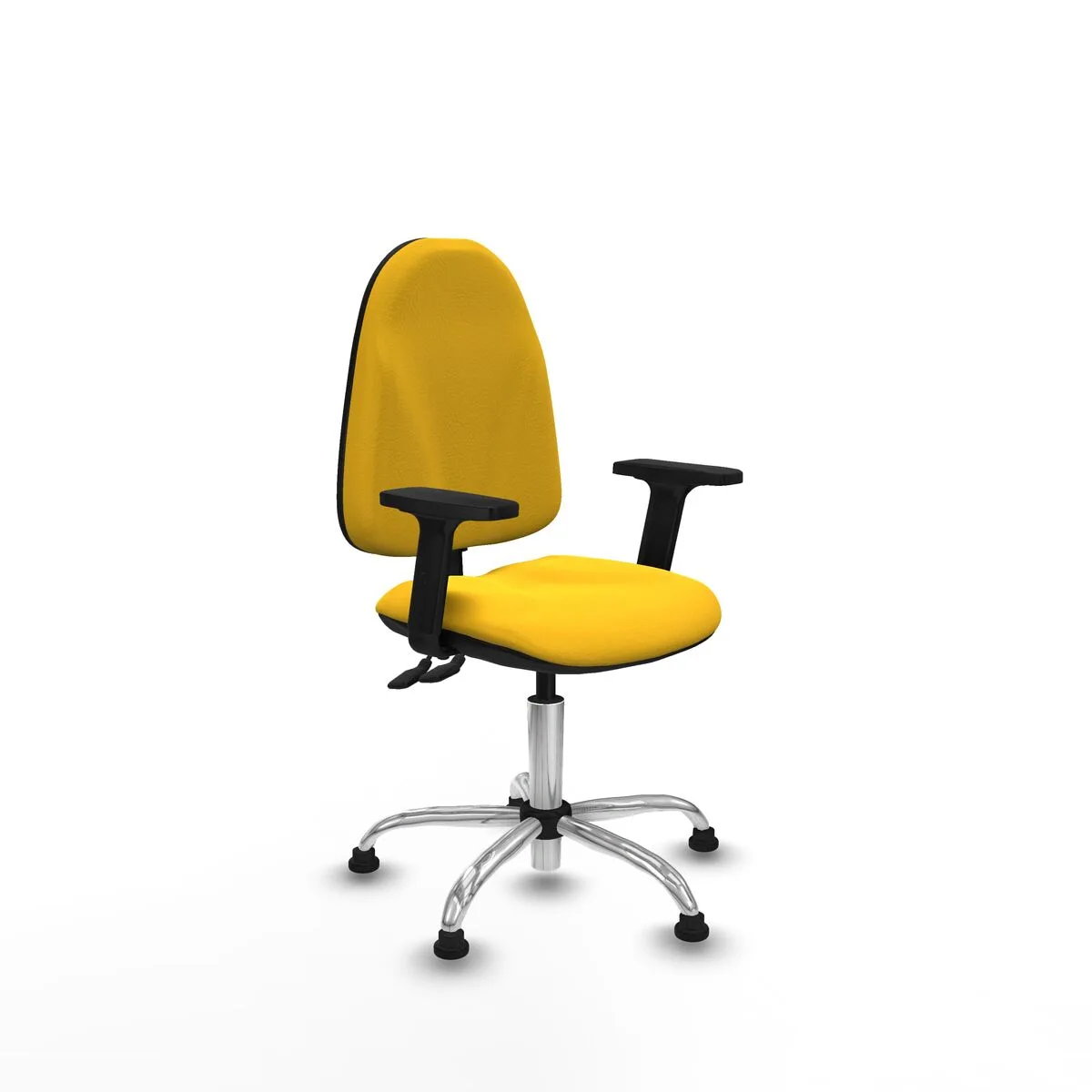 SILLA DE OFICINA ALGARRA CPDM PIQUERAS Y CRESPO B2D05RT AMARILLO