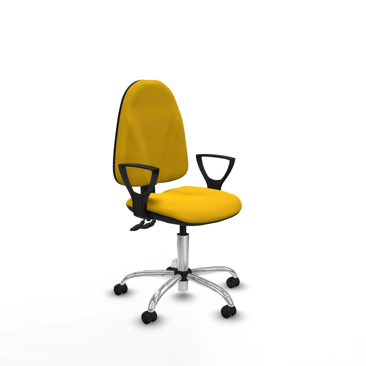 SILLA DE OFICINA ALGARRA CPDM PIQUERAS Y CRESPO BFN05RP AMARILLO
