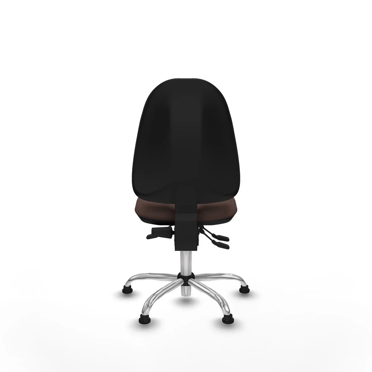 SILLA DE OFICINA ALGARRA PIQUERAS Y CRESPO B0005RT MARRÓN OSCURO