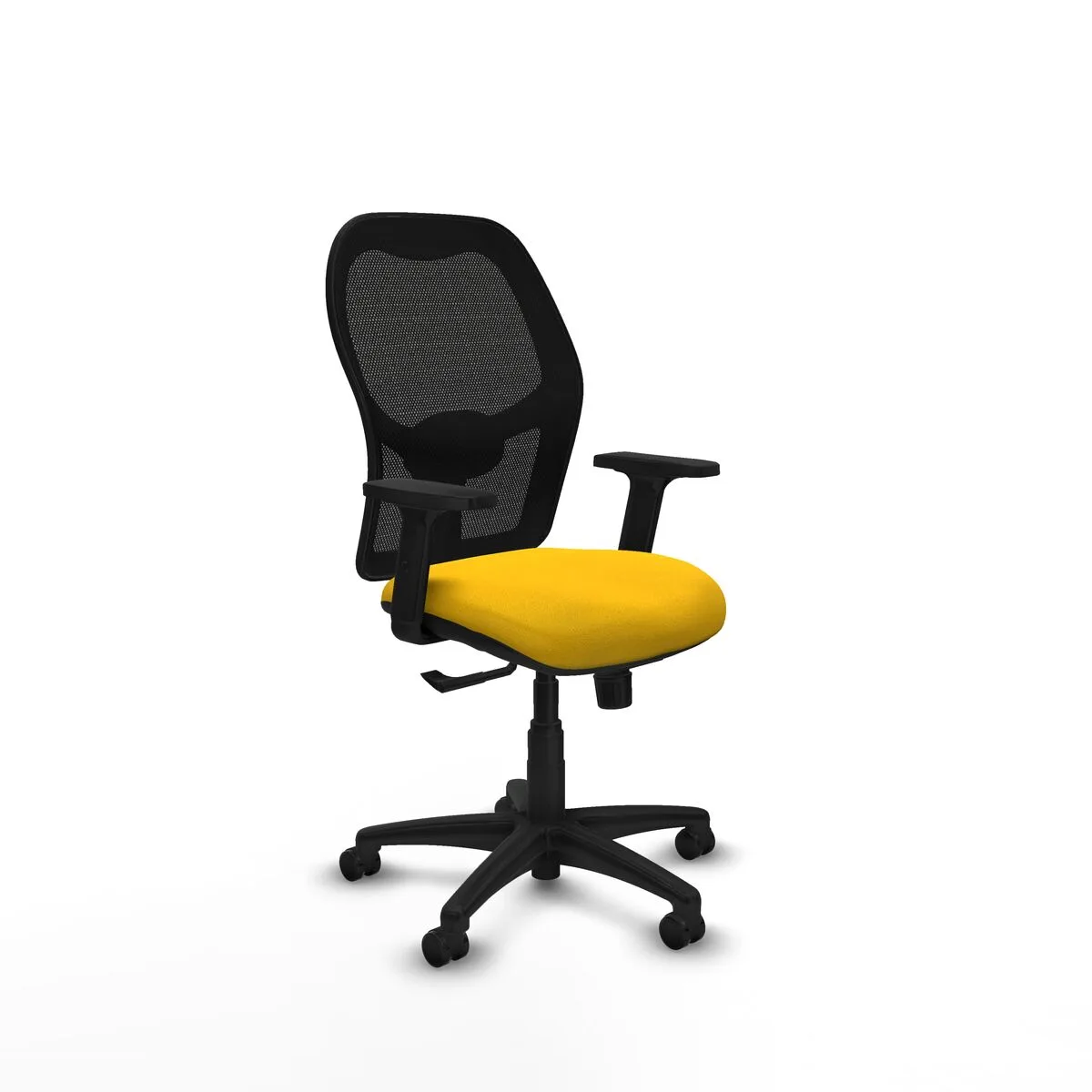 SILLA DE OFICINA ALOCÉN PIQUERAS Y CRESPO 2D10RF0 AMARILLO