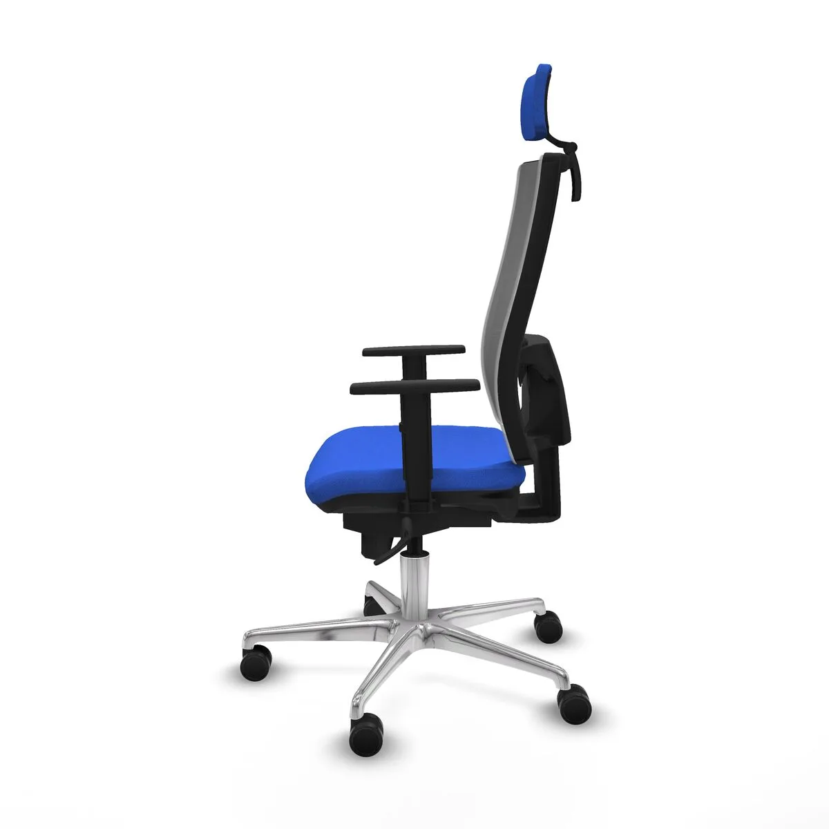 SILLA DE OFICINA CON CABECERO HORNA PIQUERAS Y CRESPO 1D086N2 AZUL